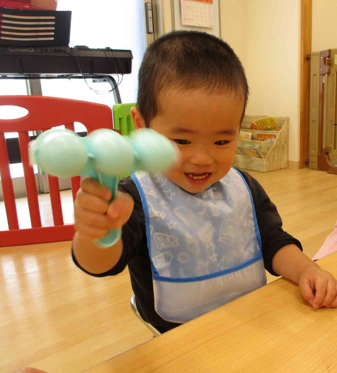 振るのが楽しい！頑張れ～