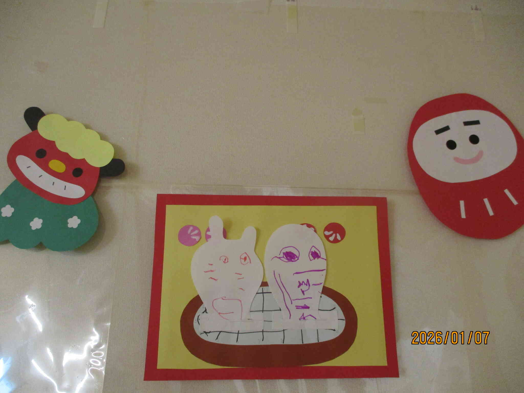 のび〜るお餅だよ