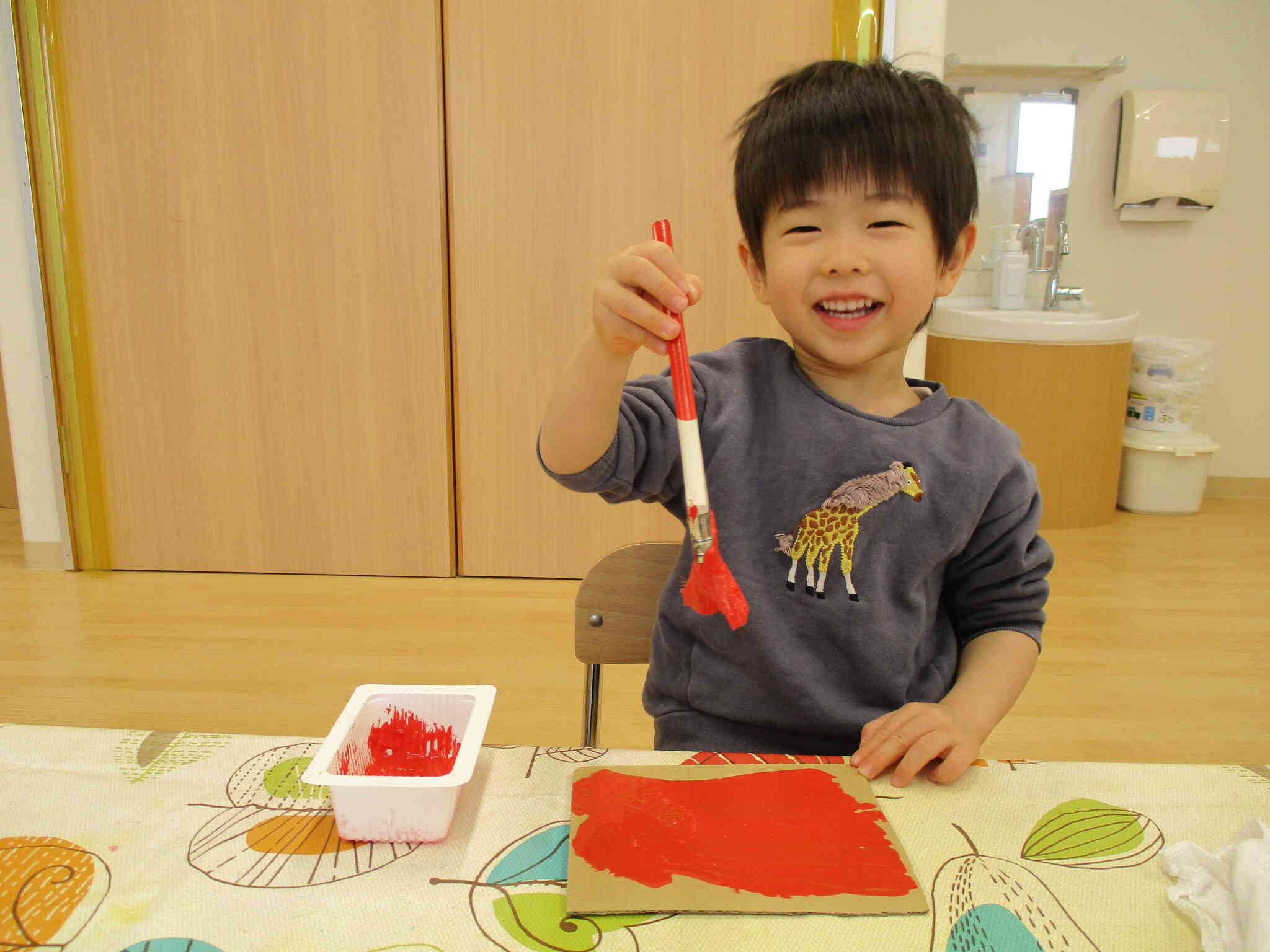ひなまつり 持ち帰り製作〜2歳児〜