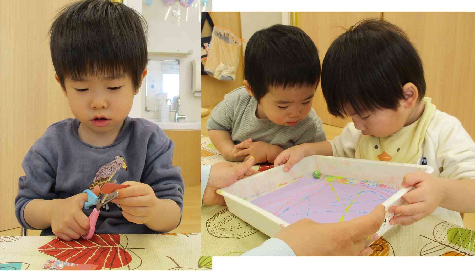 製作に夢中！集中！