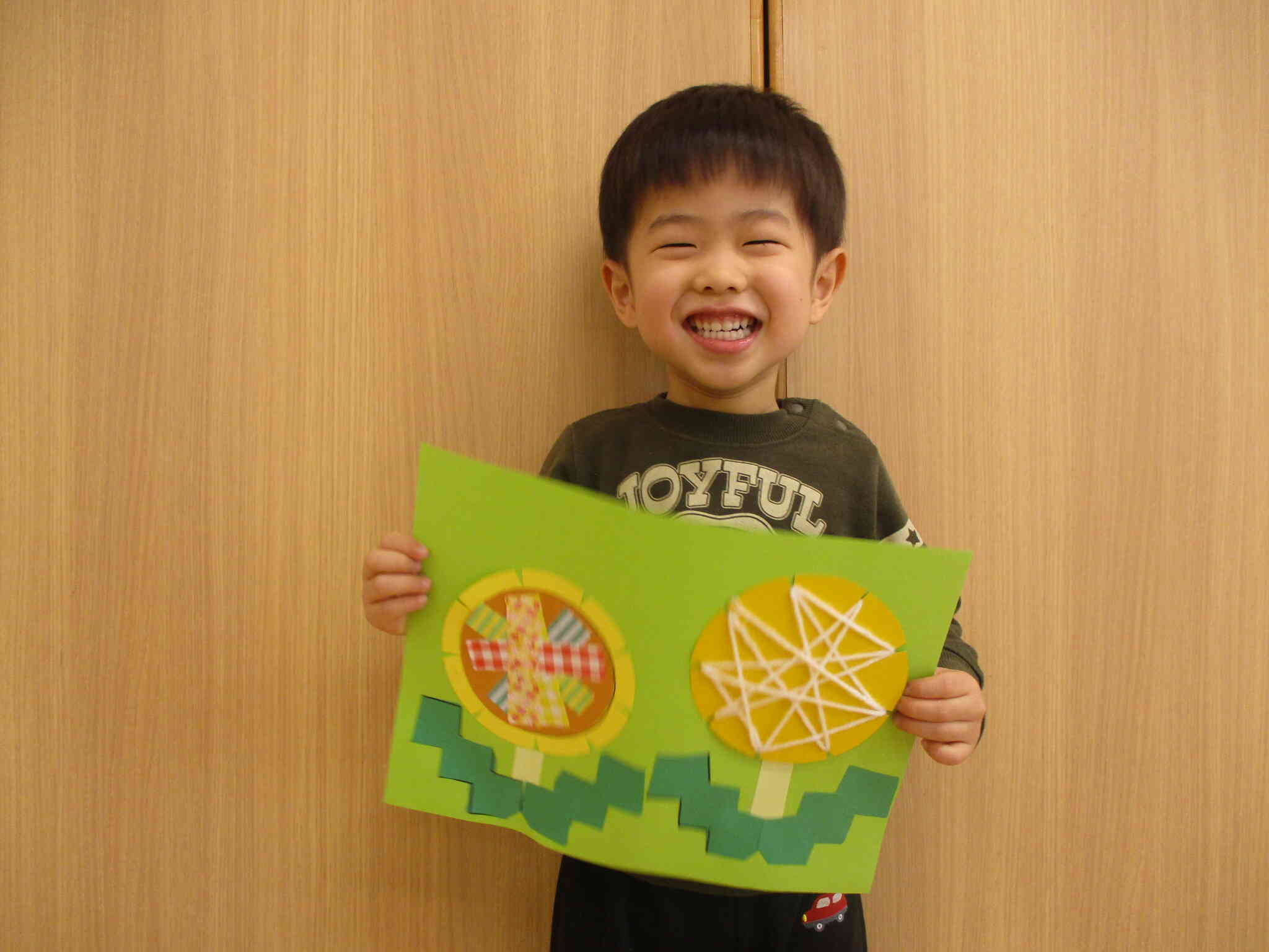 2種類のタンポポ