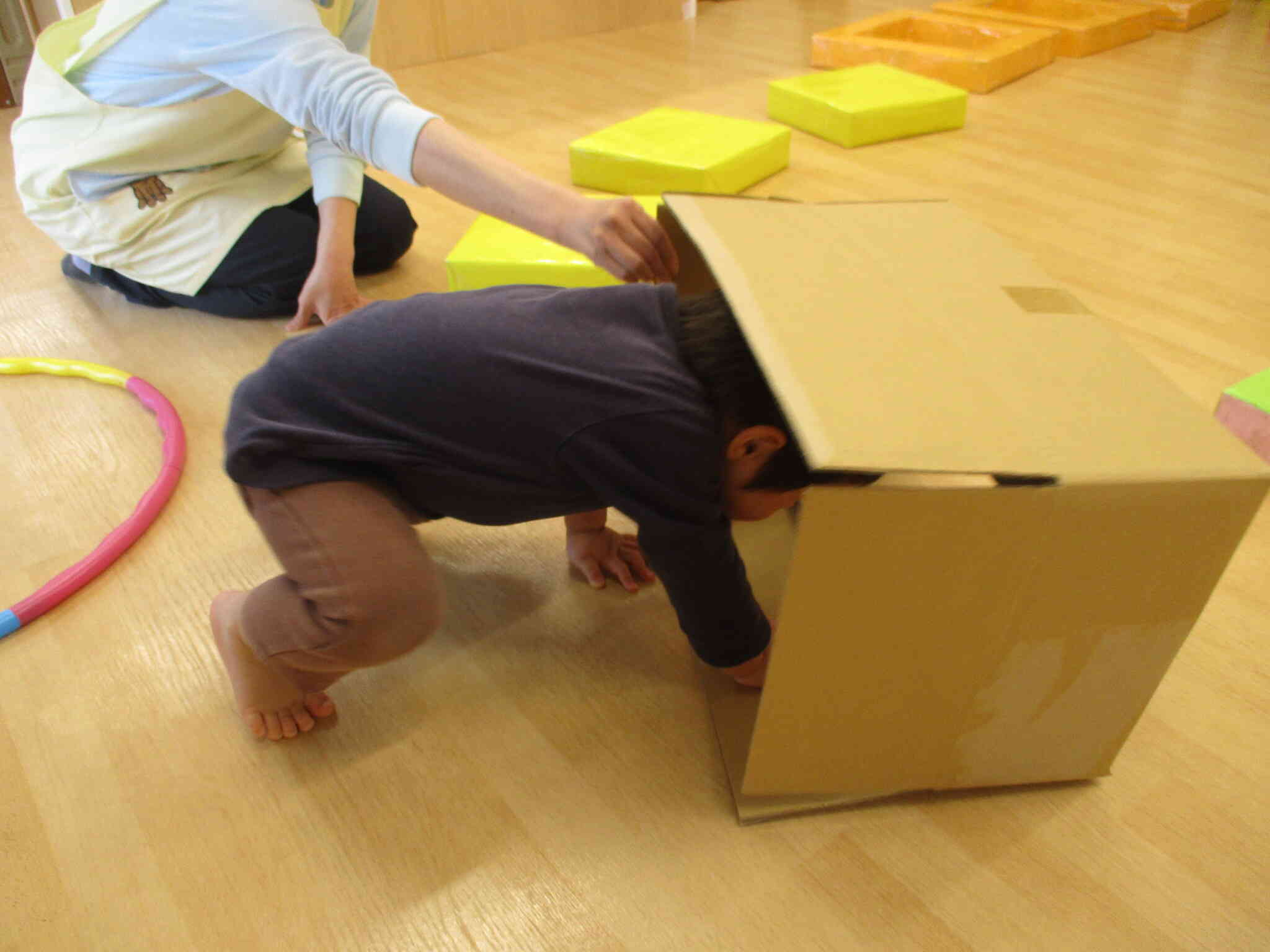 トンネルをくぐって・・