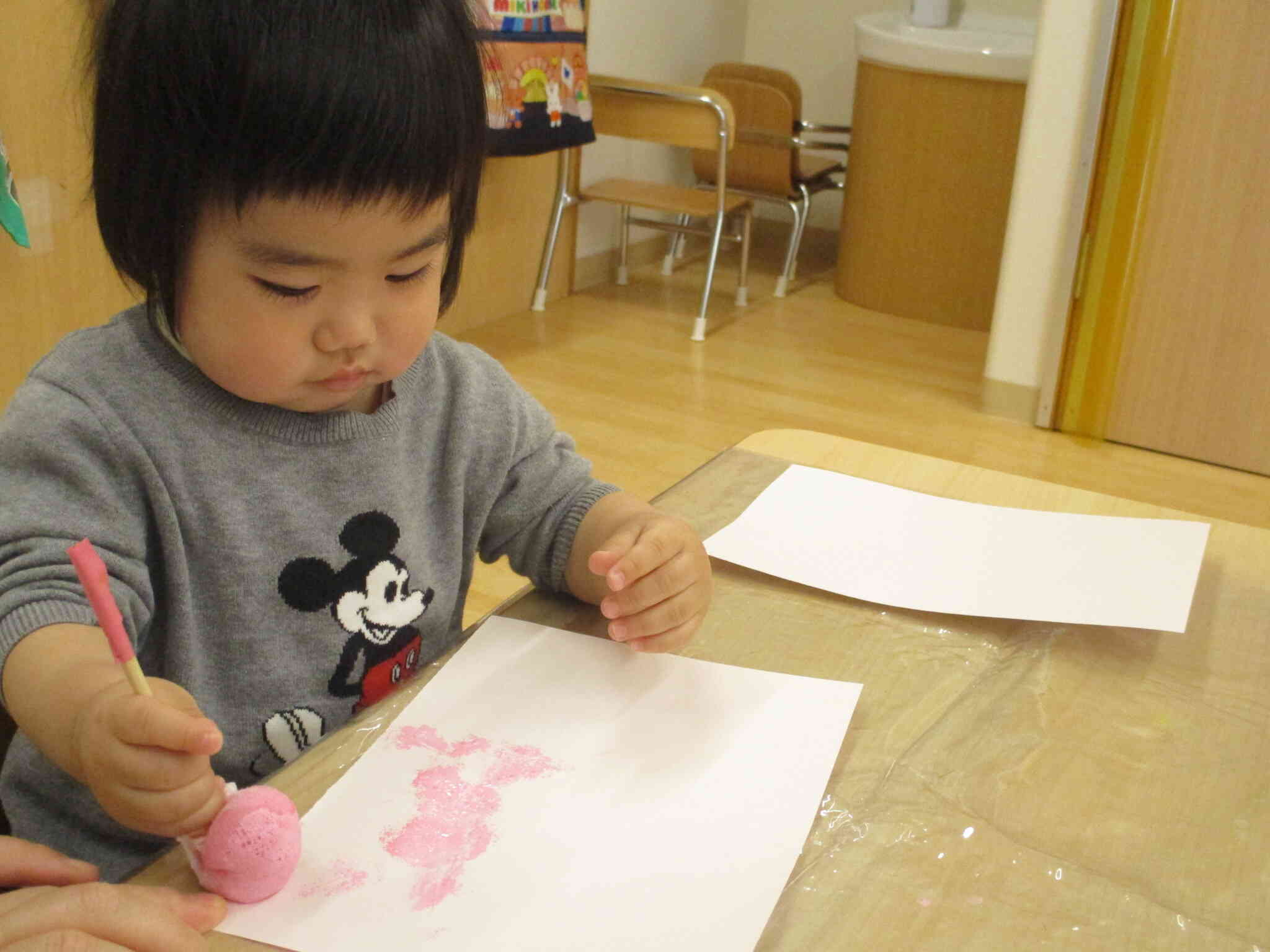 3月の製作〜0歳児クラス〜