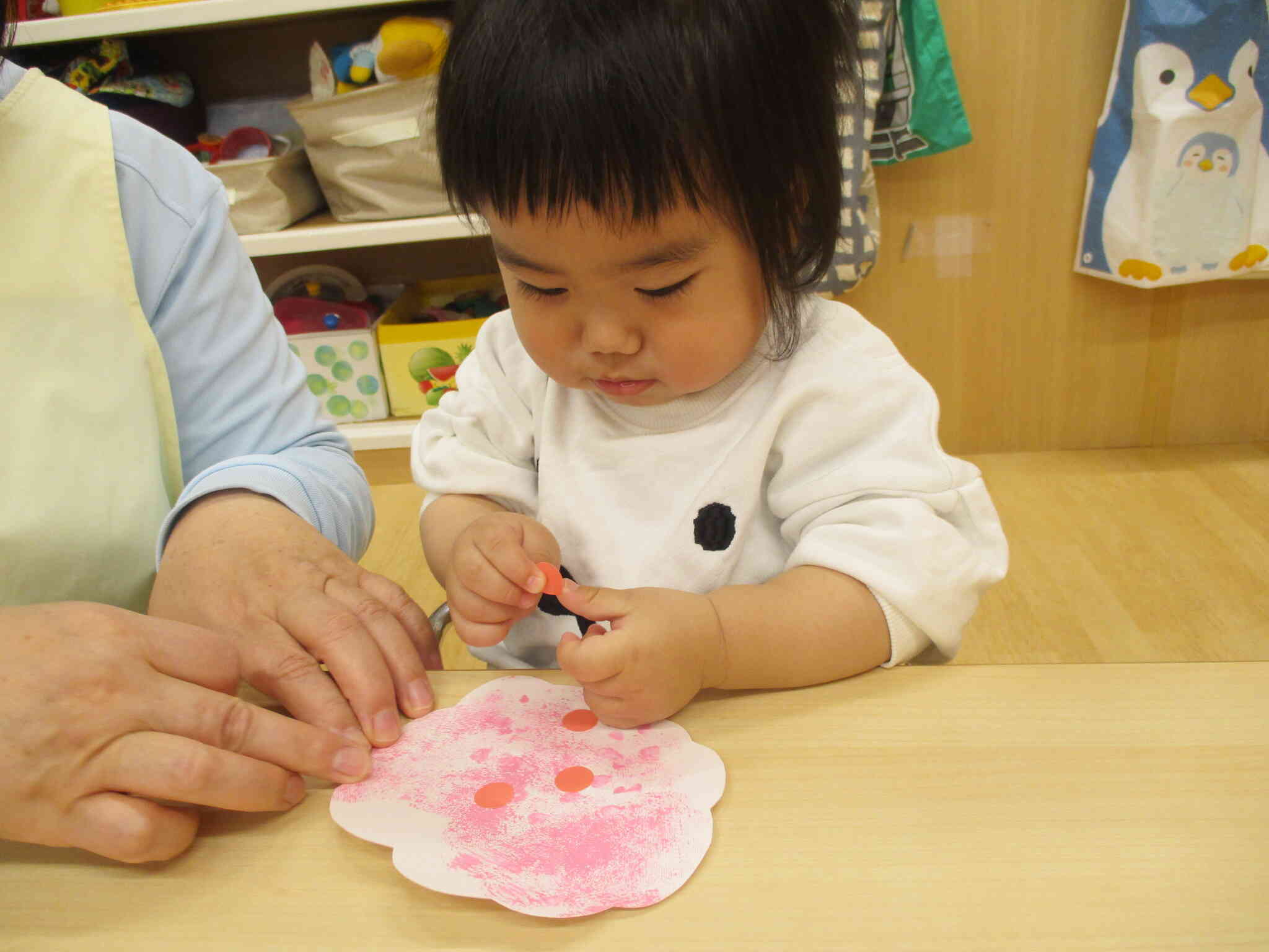 シールも頑張るよ〜♫