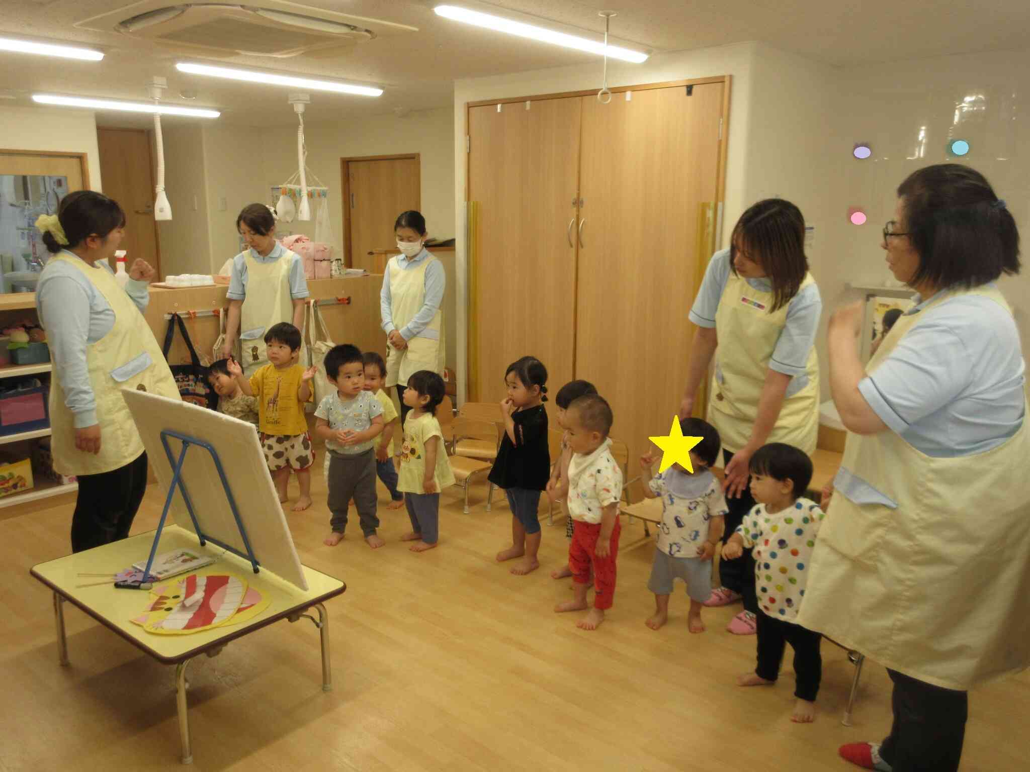 歯を磨きましょ〜♫