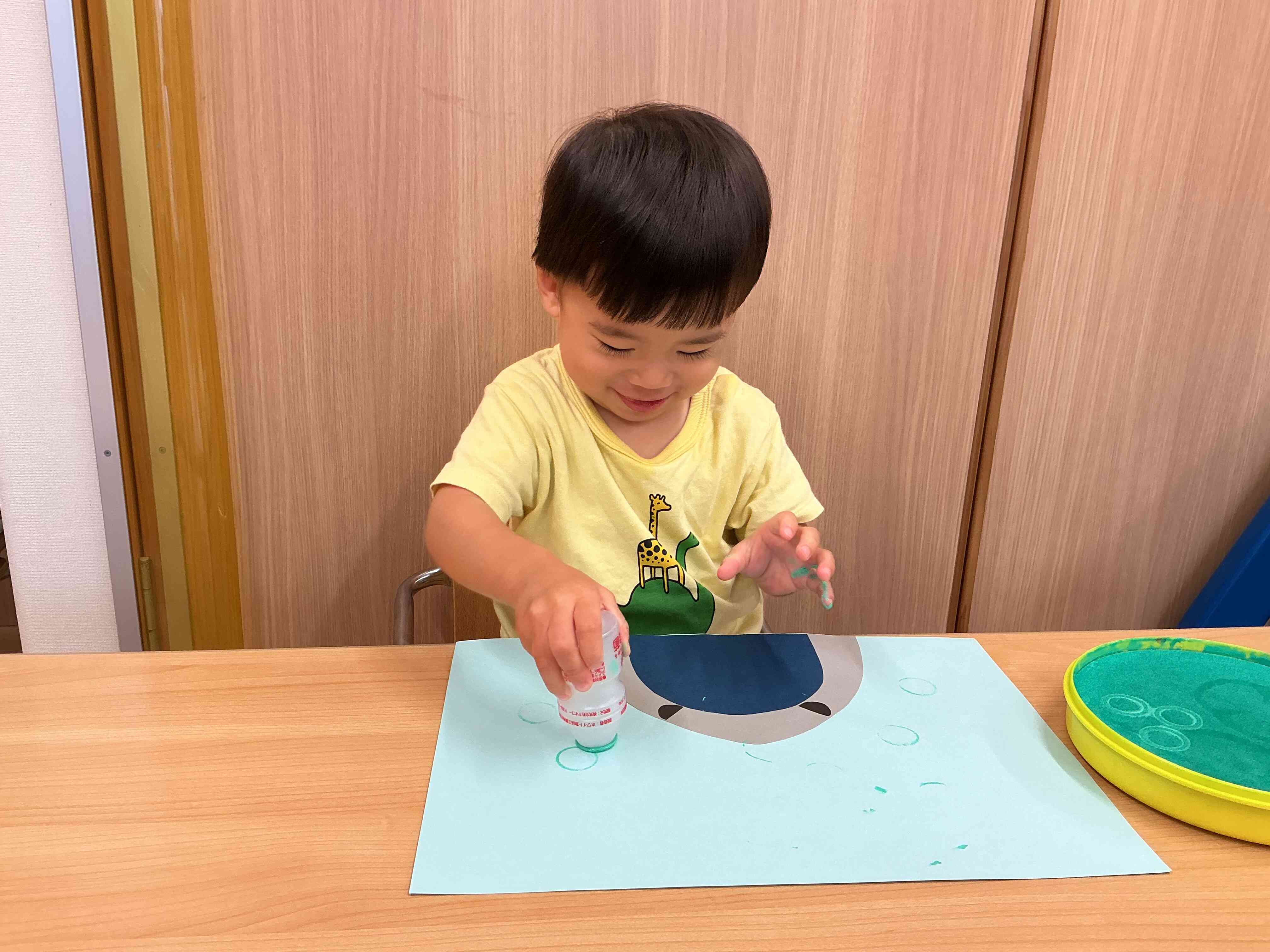 ニコニコ笑顔で