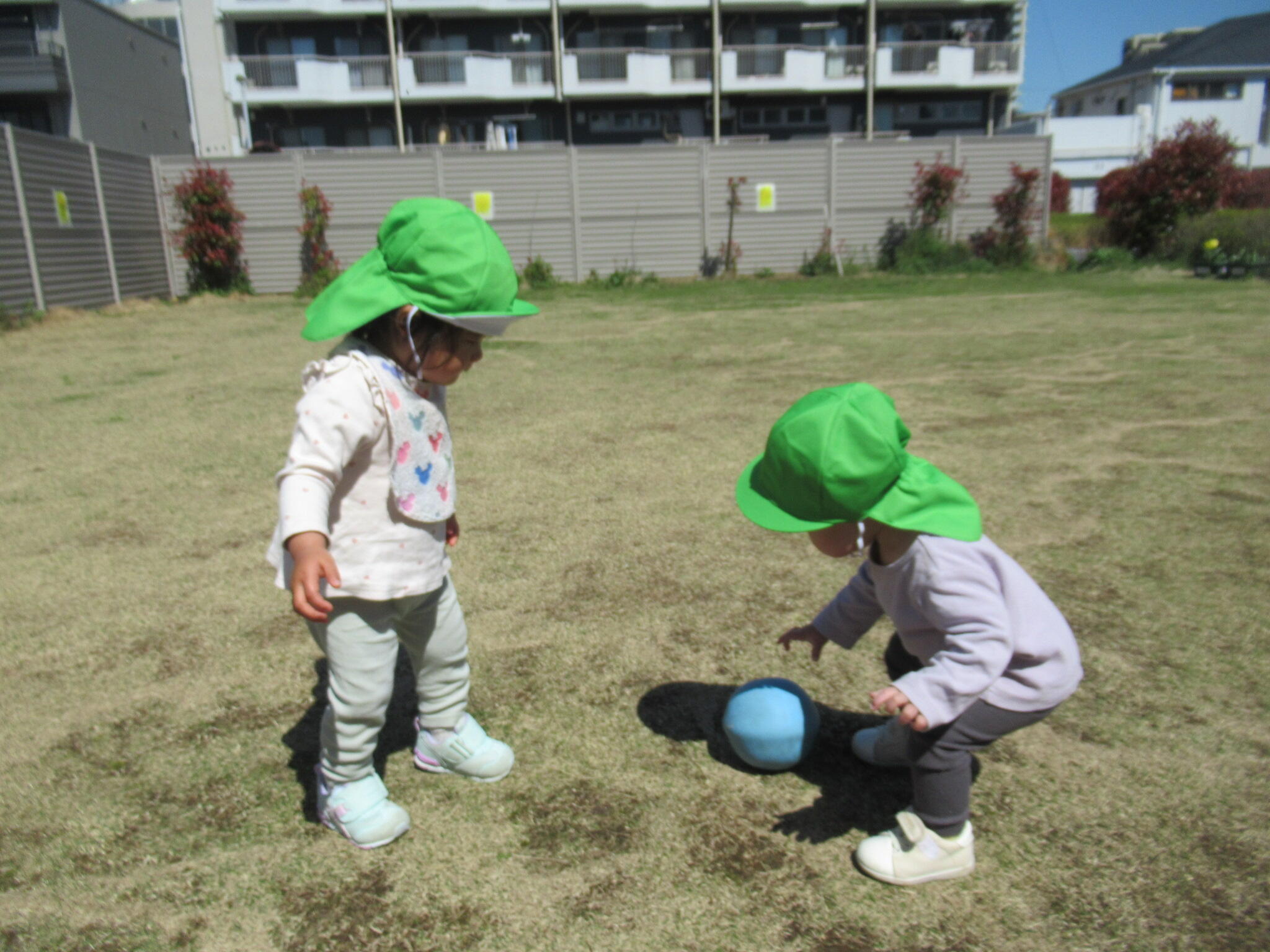 ボールで遊ぼう♪