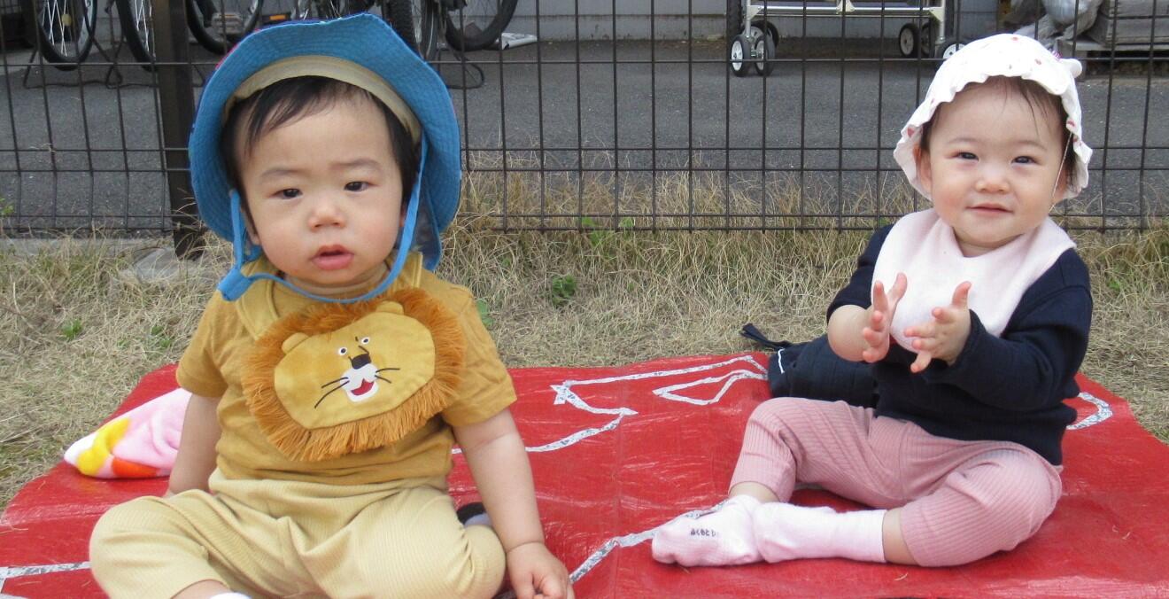 おひさまポカポカ気持ちがいいな~!