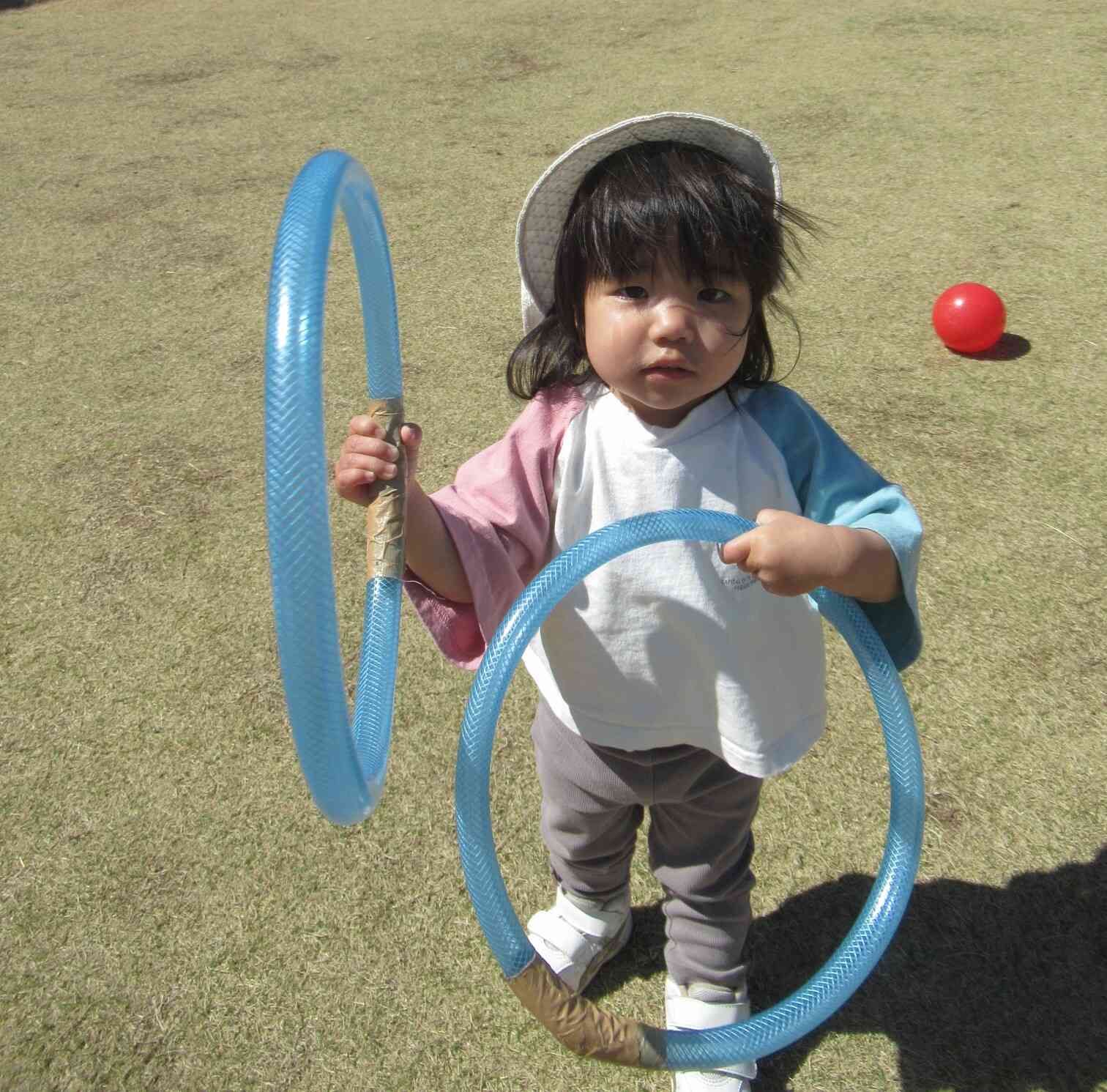 フープでも遊んだよ~♪