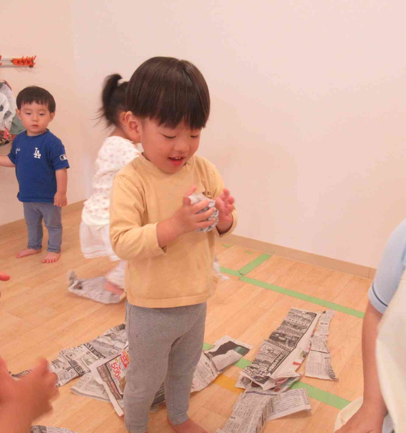 みんなで遊ぶとさらに楽しいね。