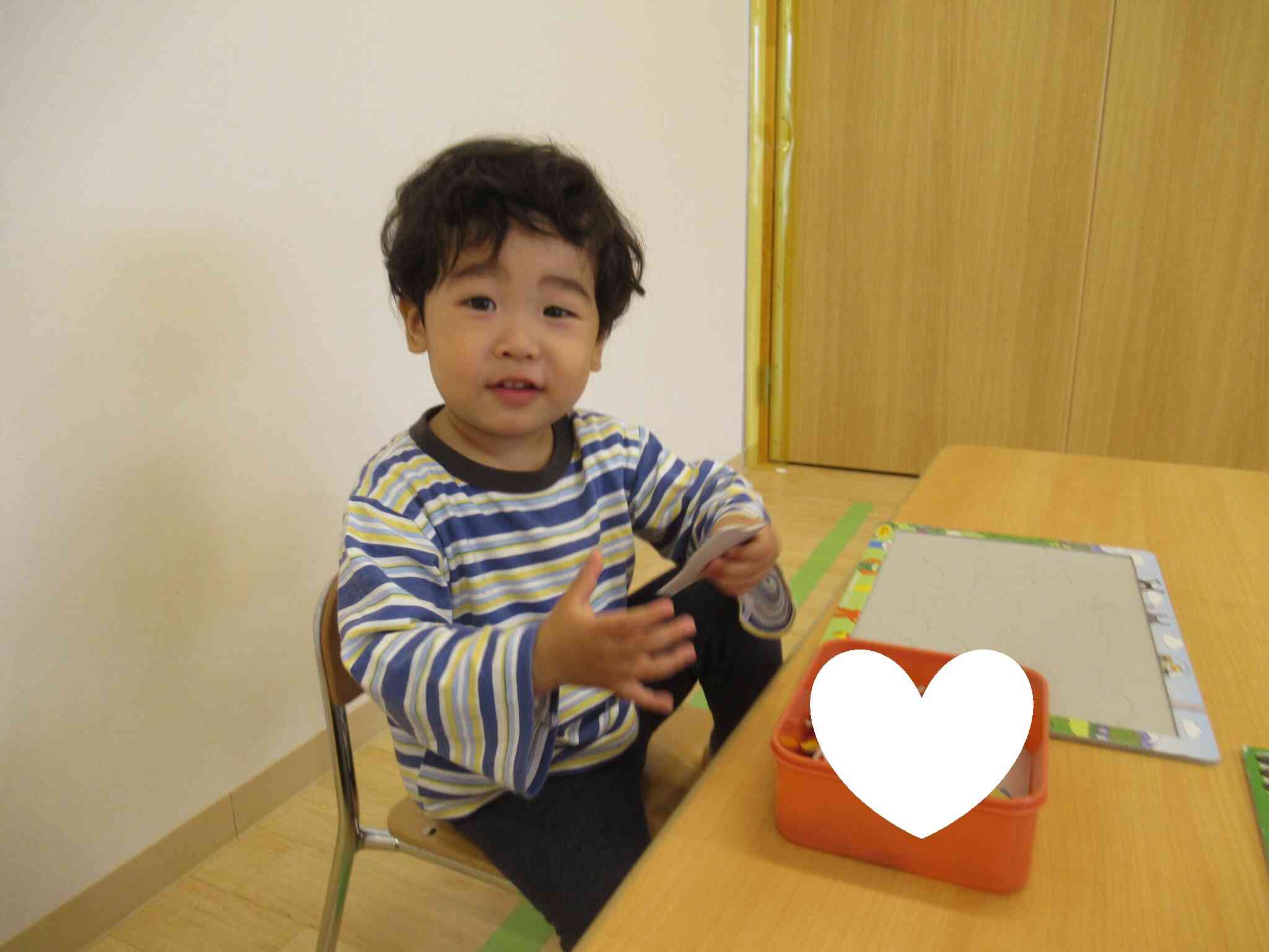 2歳児　パズルブーム☆