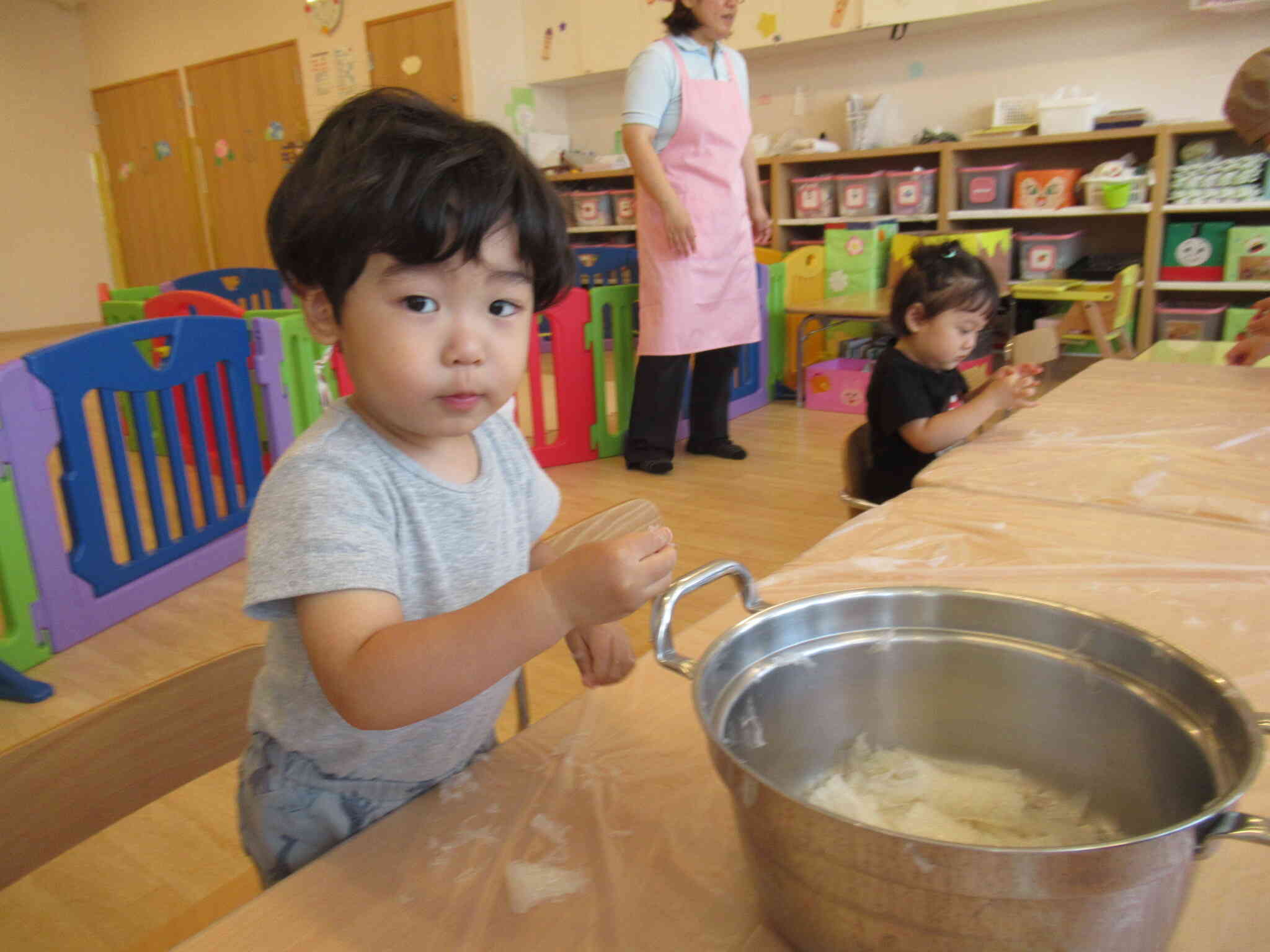 水にふやかすと・・・
