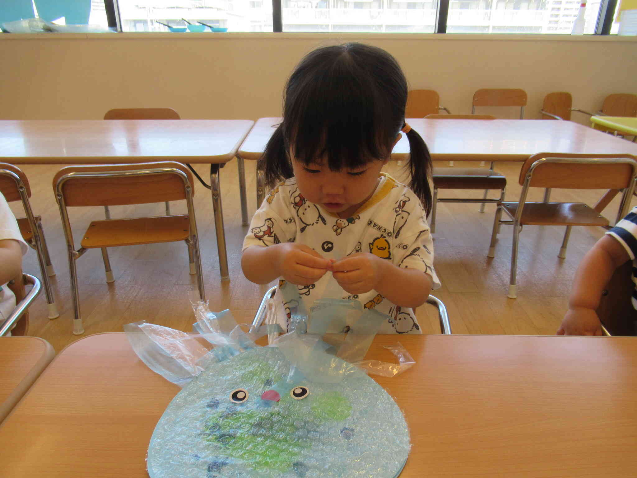 すずらんテープを割き割き割き！