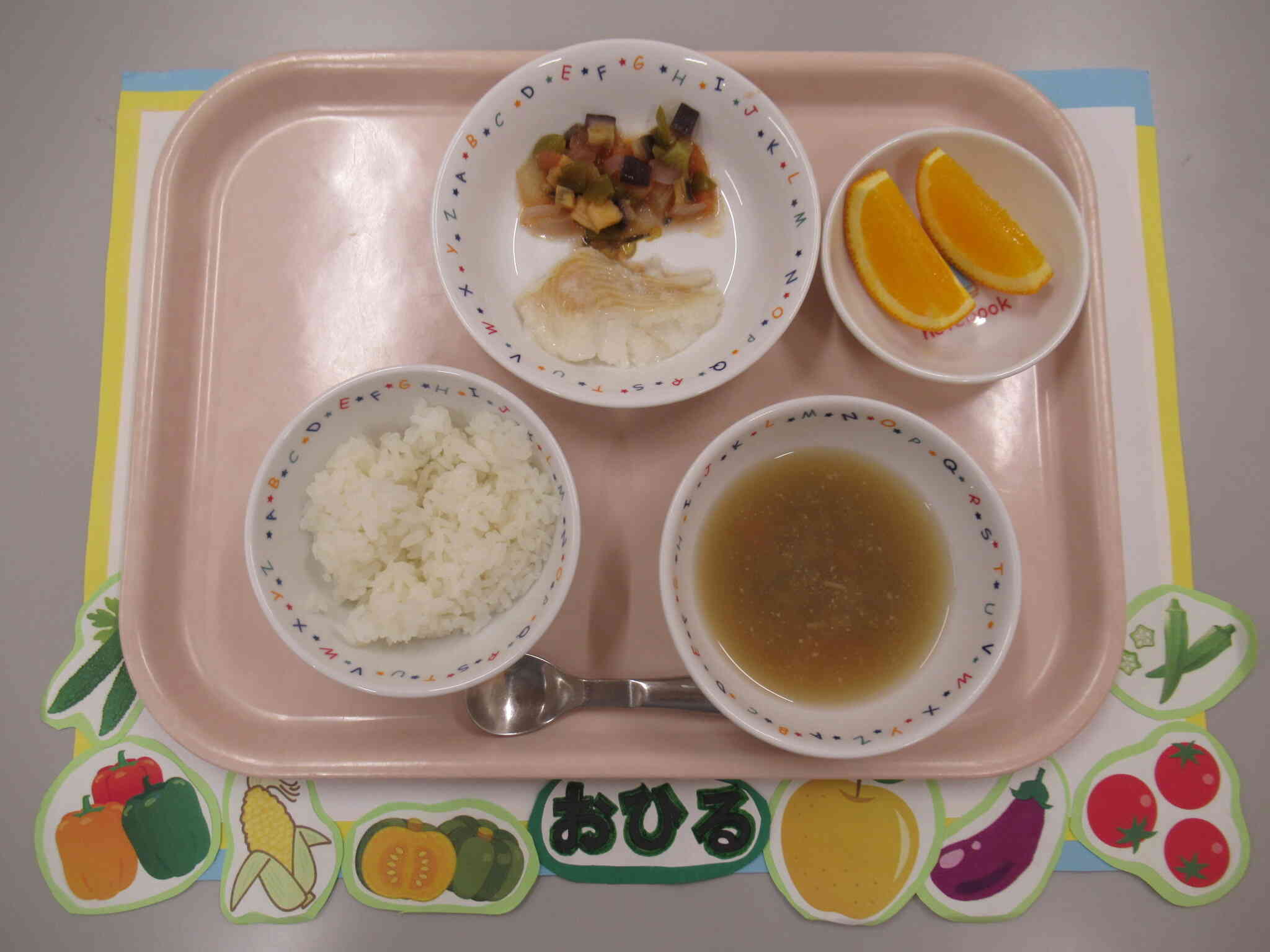 ８月２９日の給食