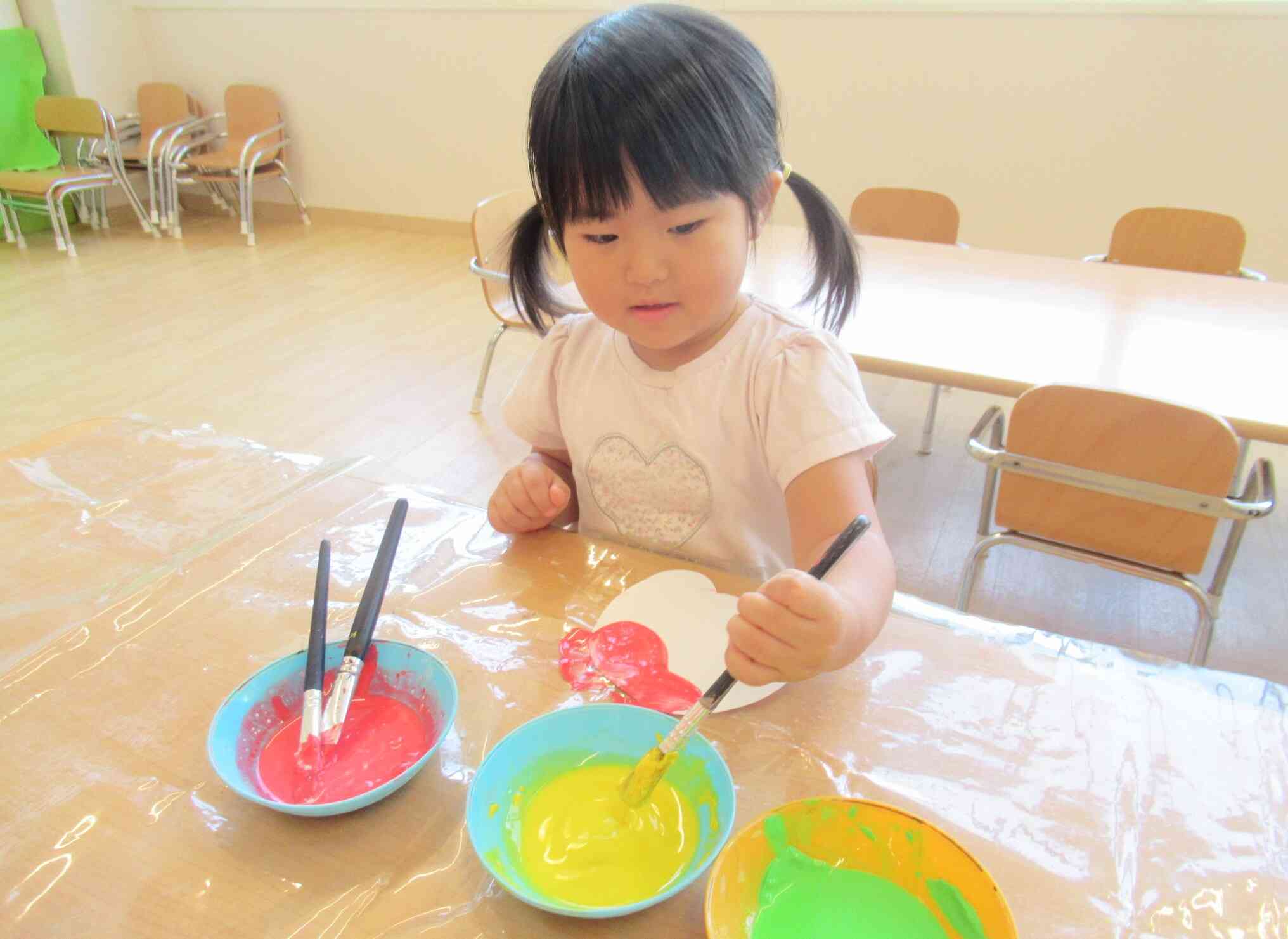 何色のアイスにしようかな～！