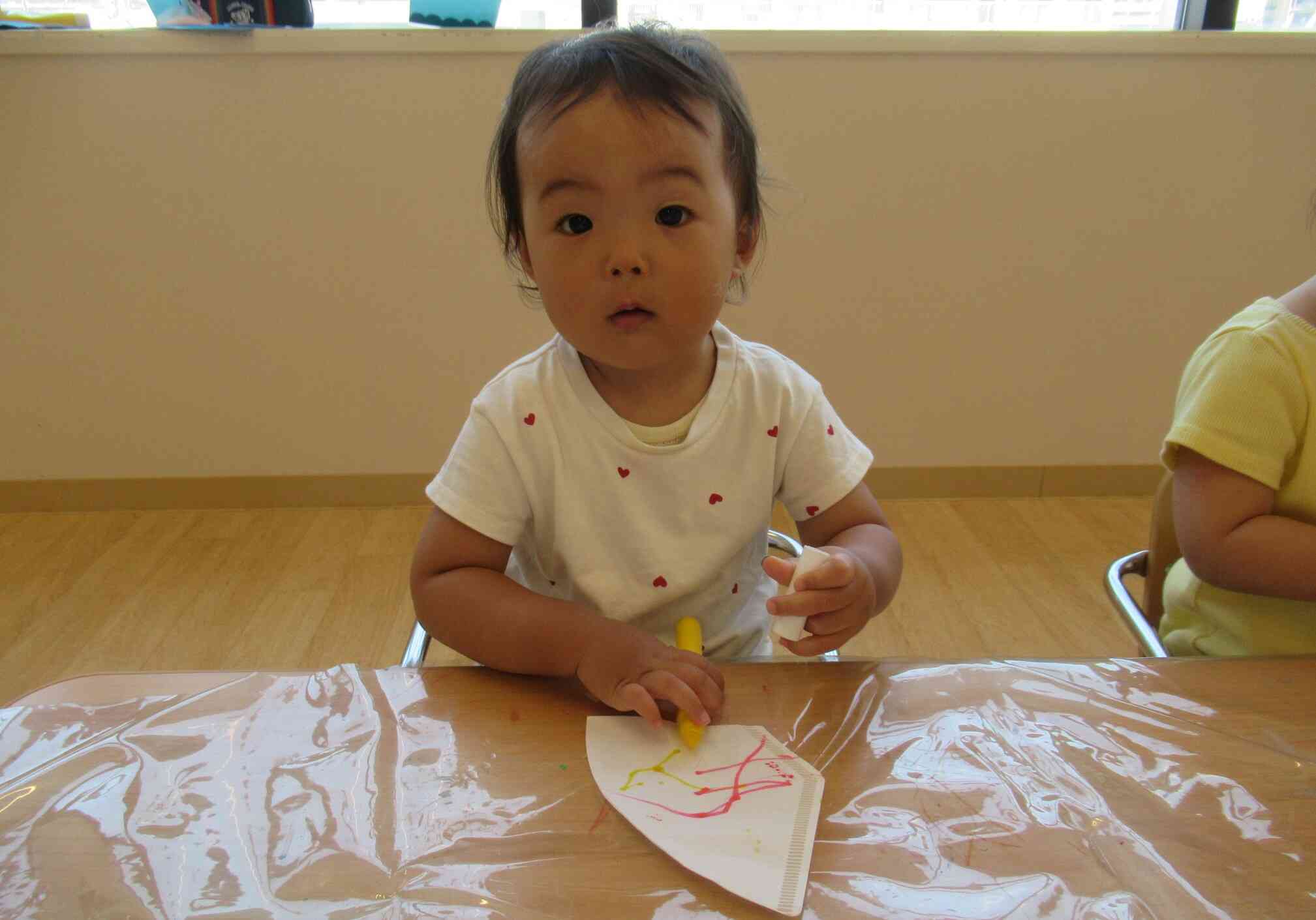 １歳児　８月アイスクリームの製作