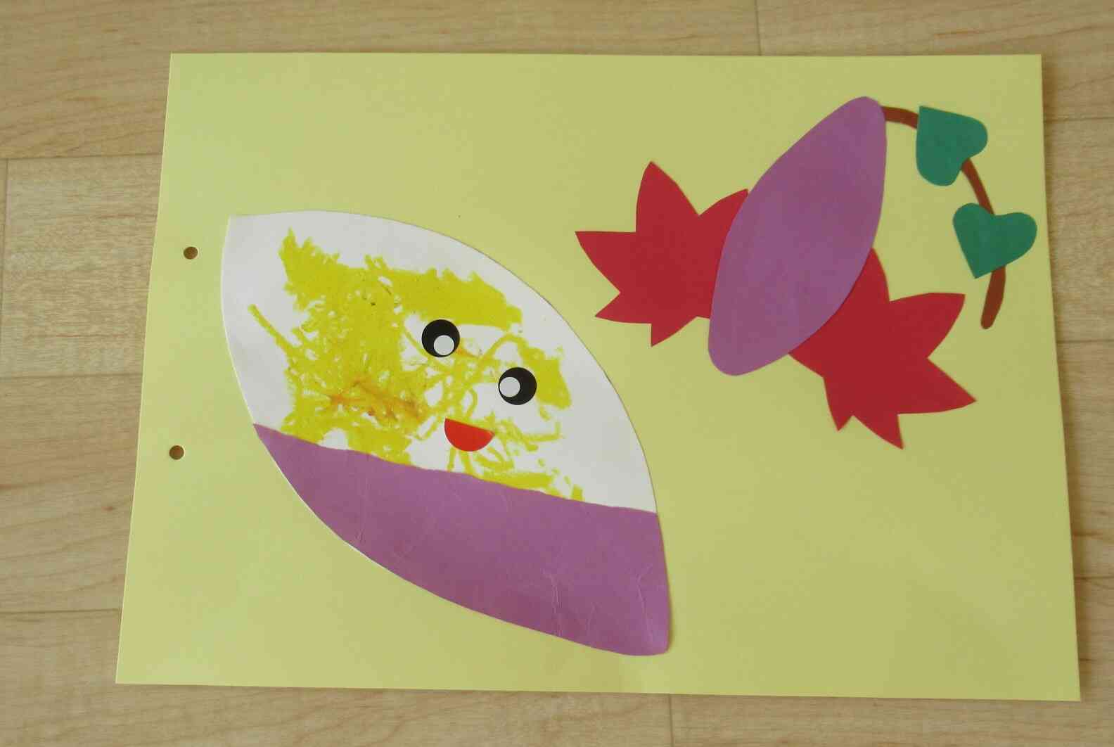 ☆1歳児　さつまいも製作☆