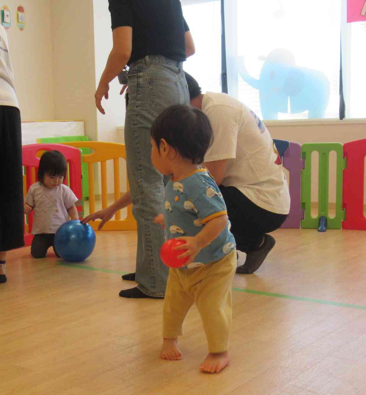 玉入れできるかな？
