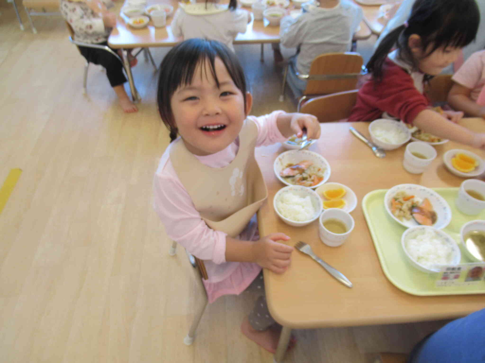 ◇10月の食育◇（あひる組・うさぎ組）