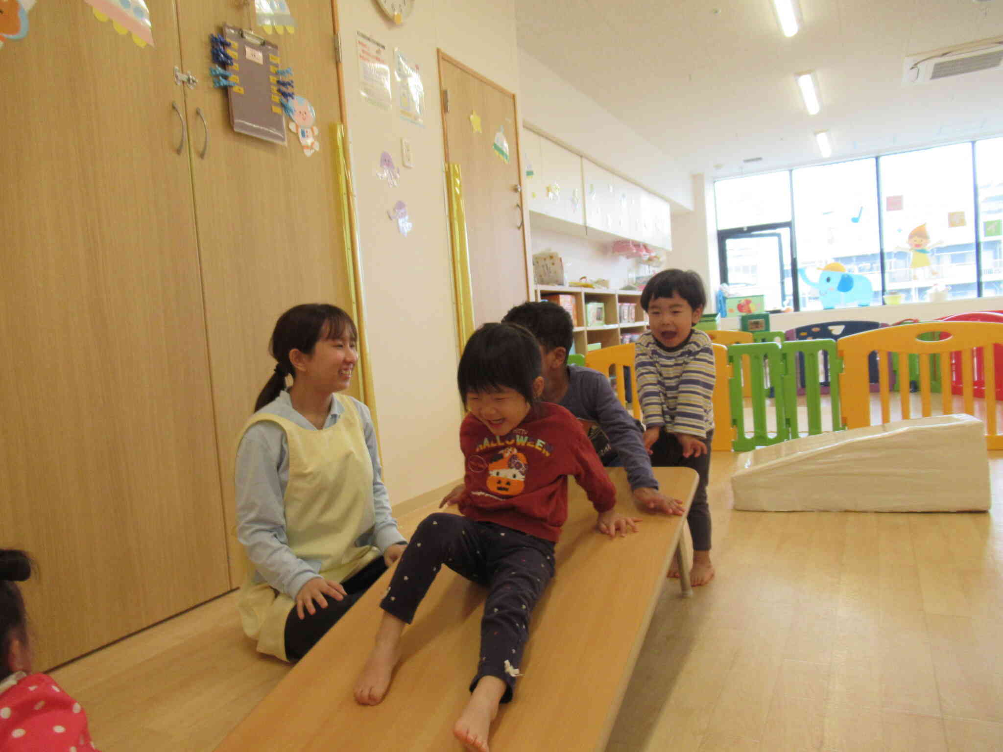 すべり台 大好き☆