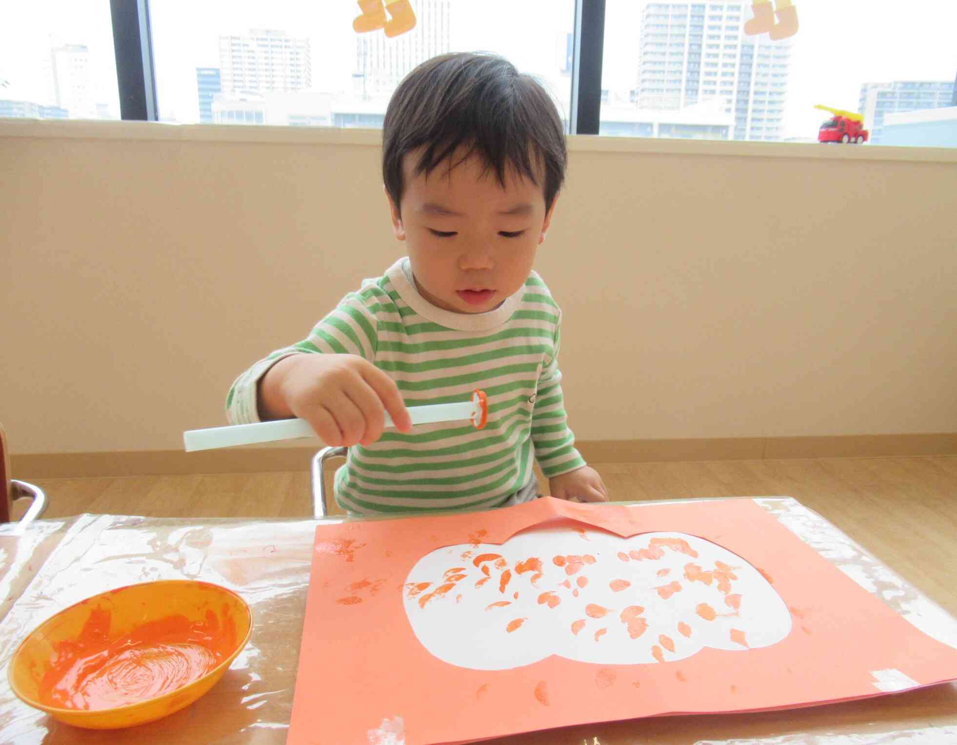 細かいスタンプがたくさんあるね。