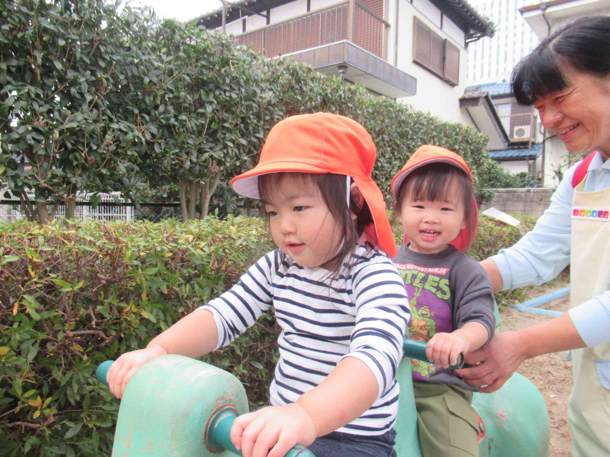 お友だちと一緒に♡