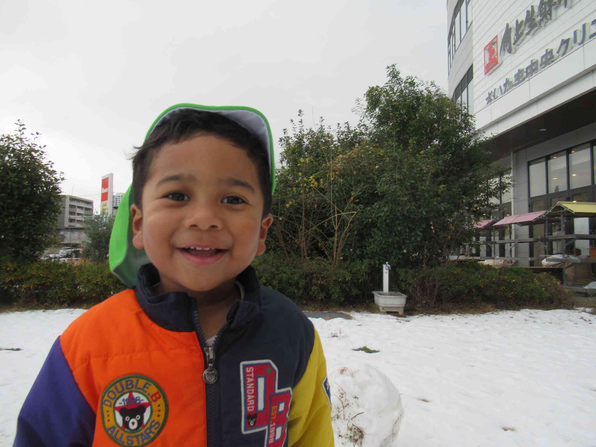 雪遊び楽しい～！