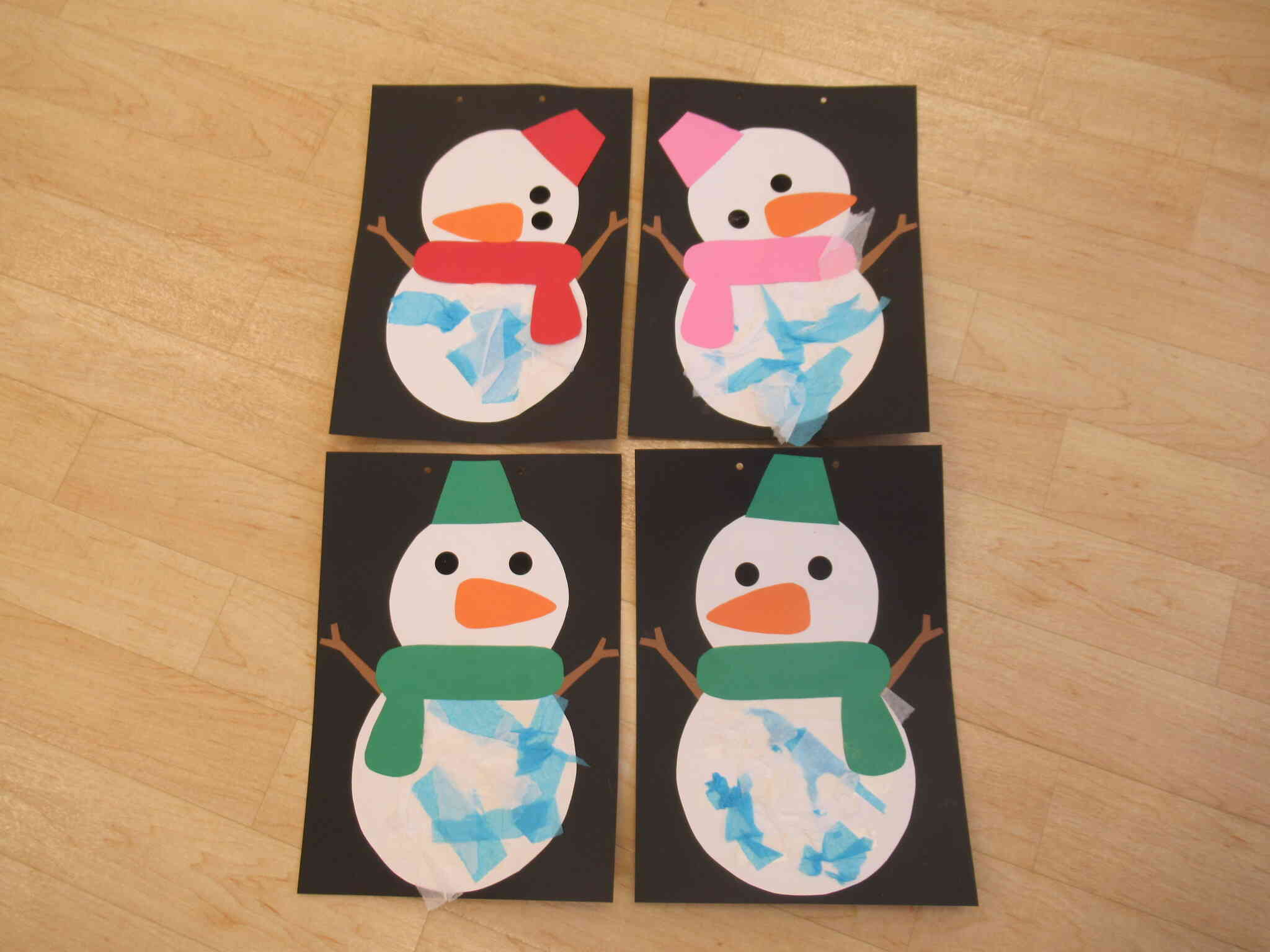 0歳児クラス☆2月の製作