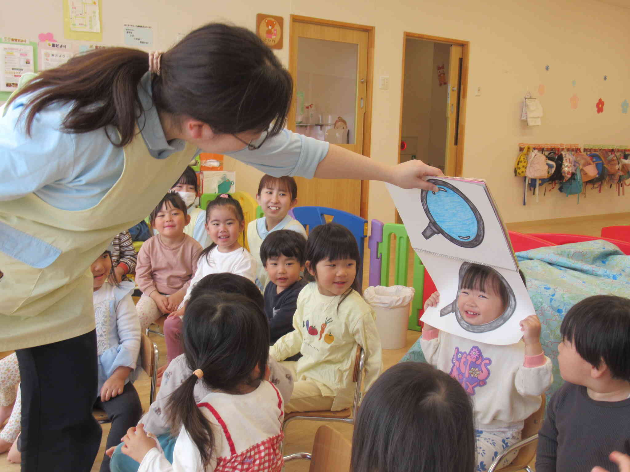 みんなものぞいてみるよ☆