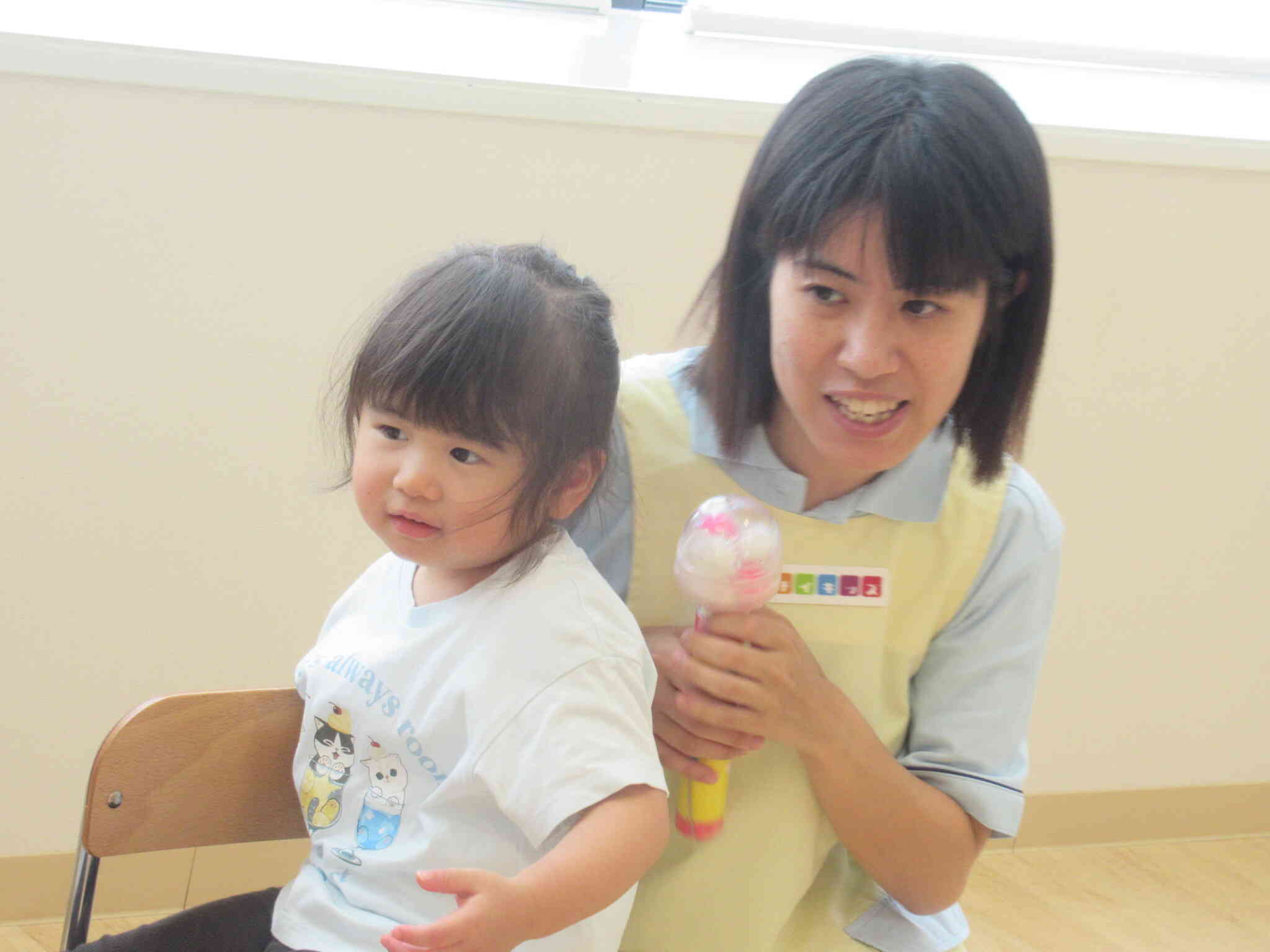 お誕生日のお友だちにインタビュー