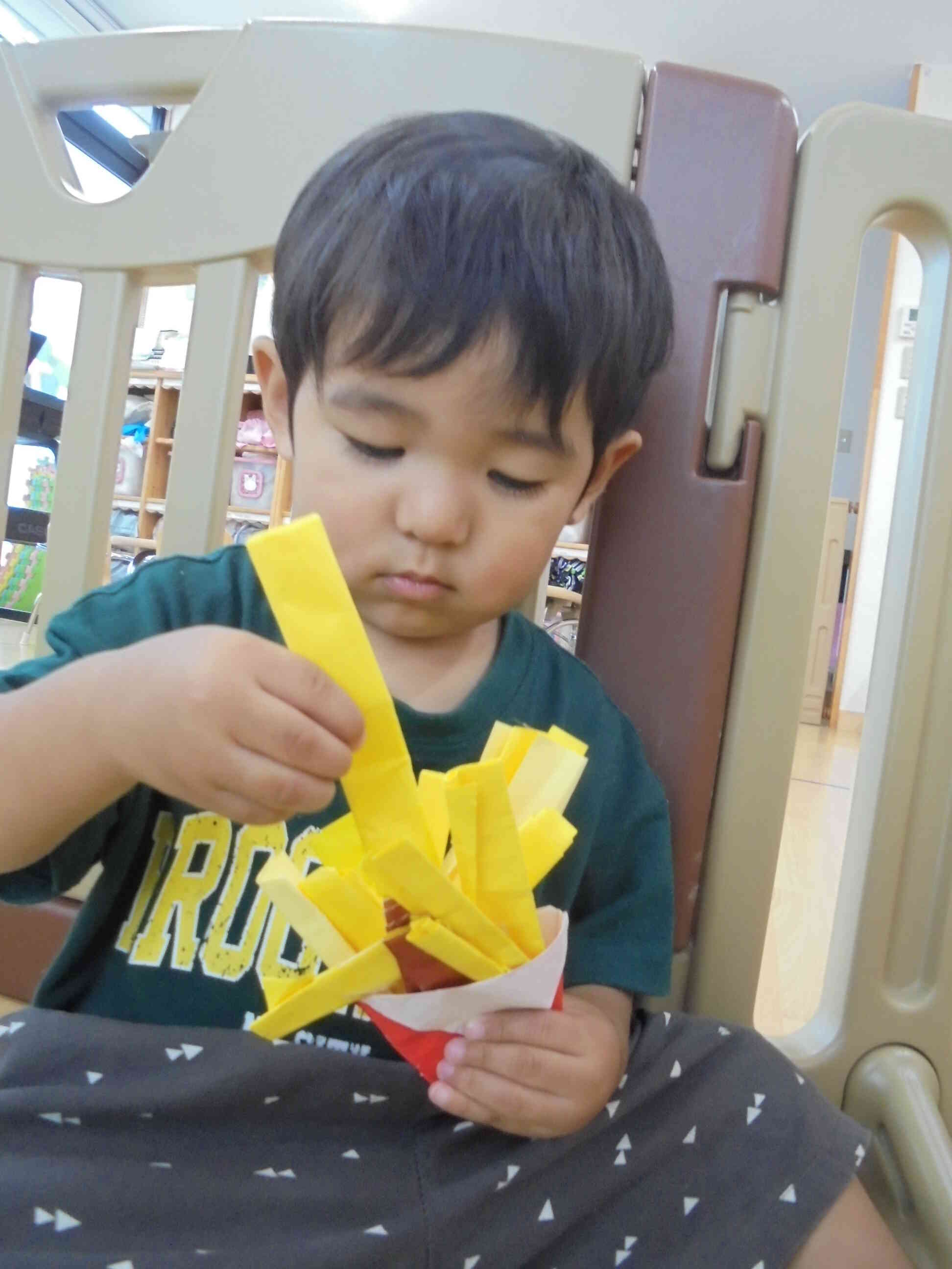 山盛りポテト・・作成中！！