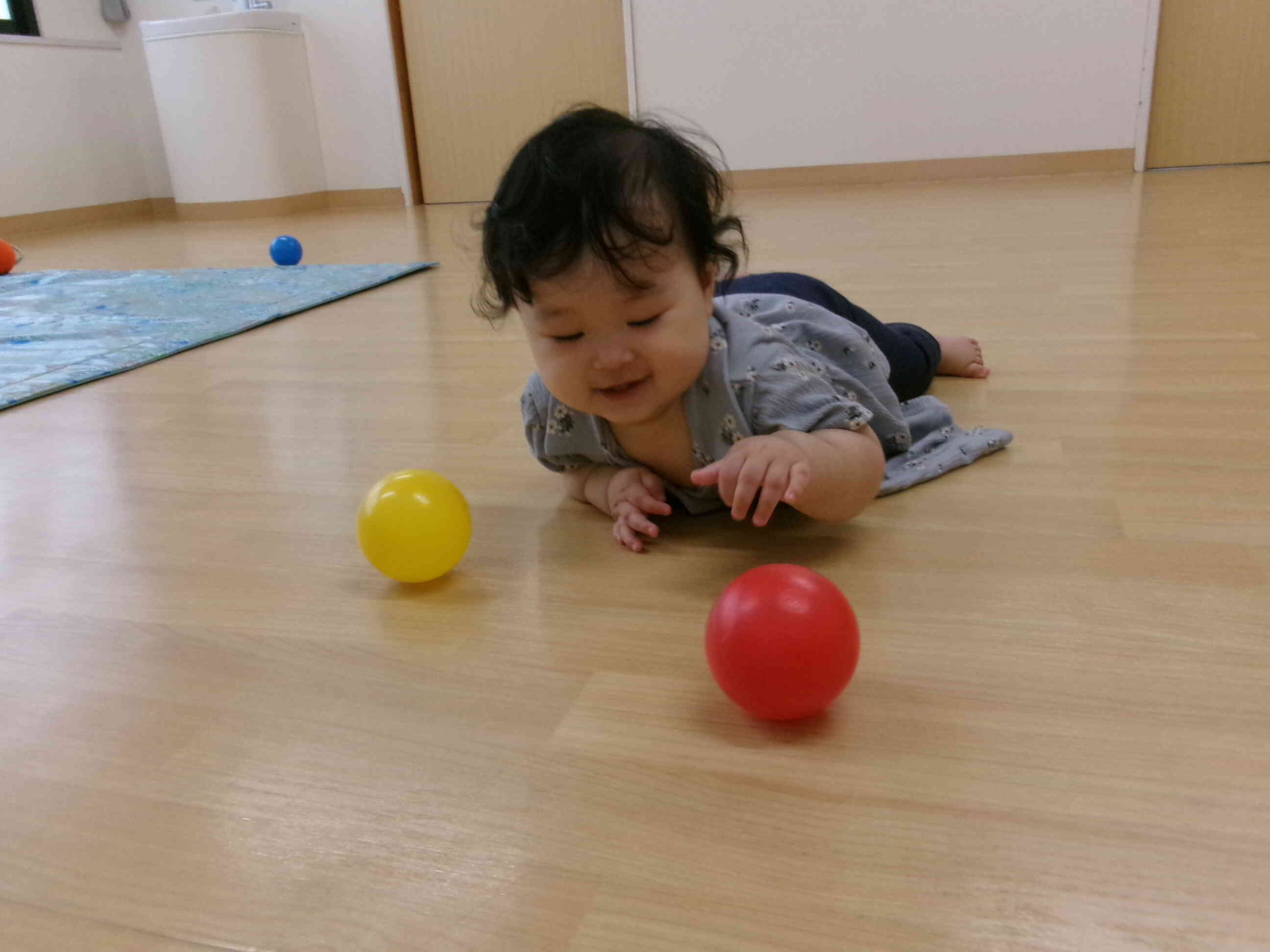 おまけ。ボール遊びも大好き！