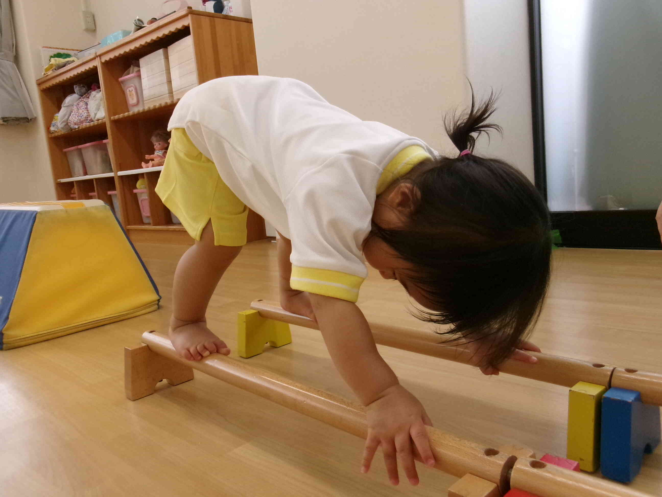 体育教室の様子（１歳児）