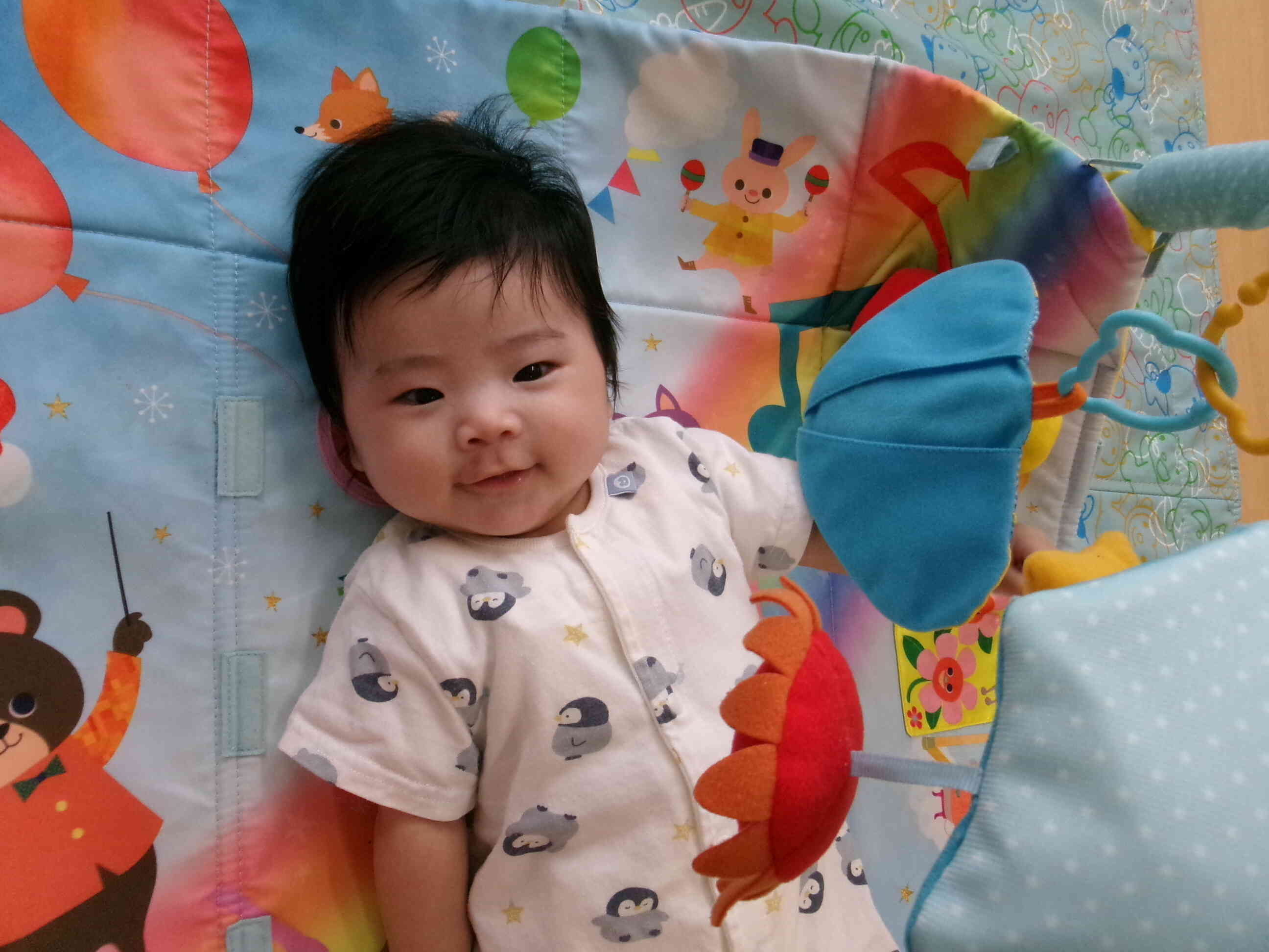 新しいお友だちが増えました！（０歳児）