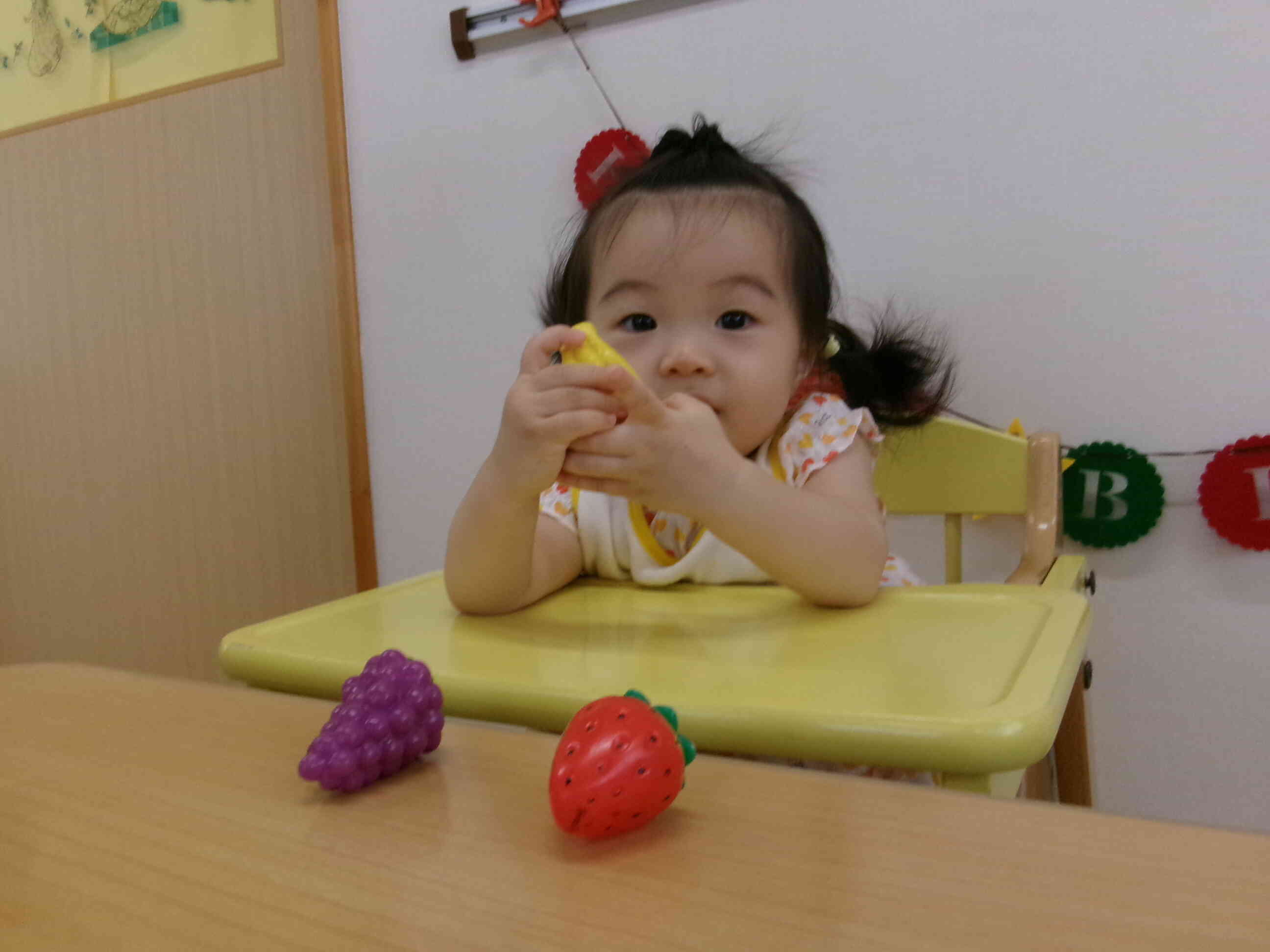 すきな果物は・・・・バナナに決～めた！