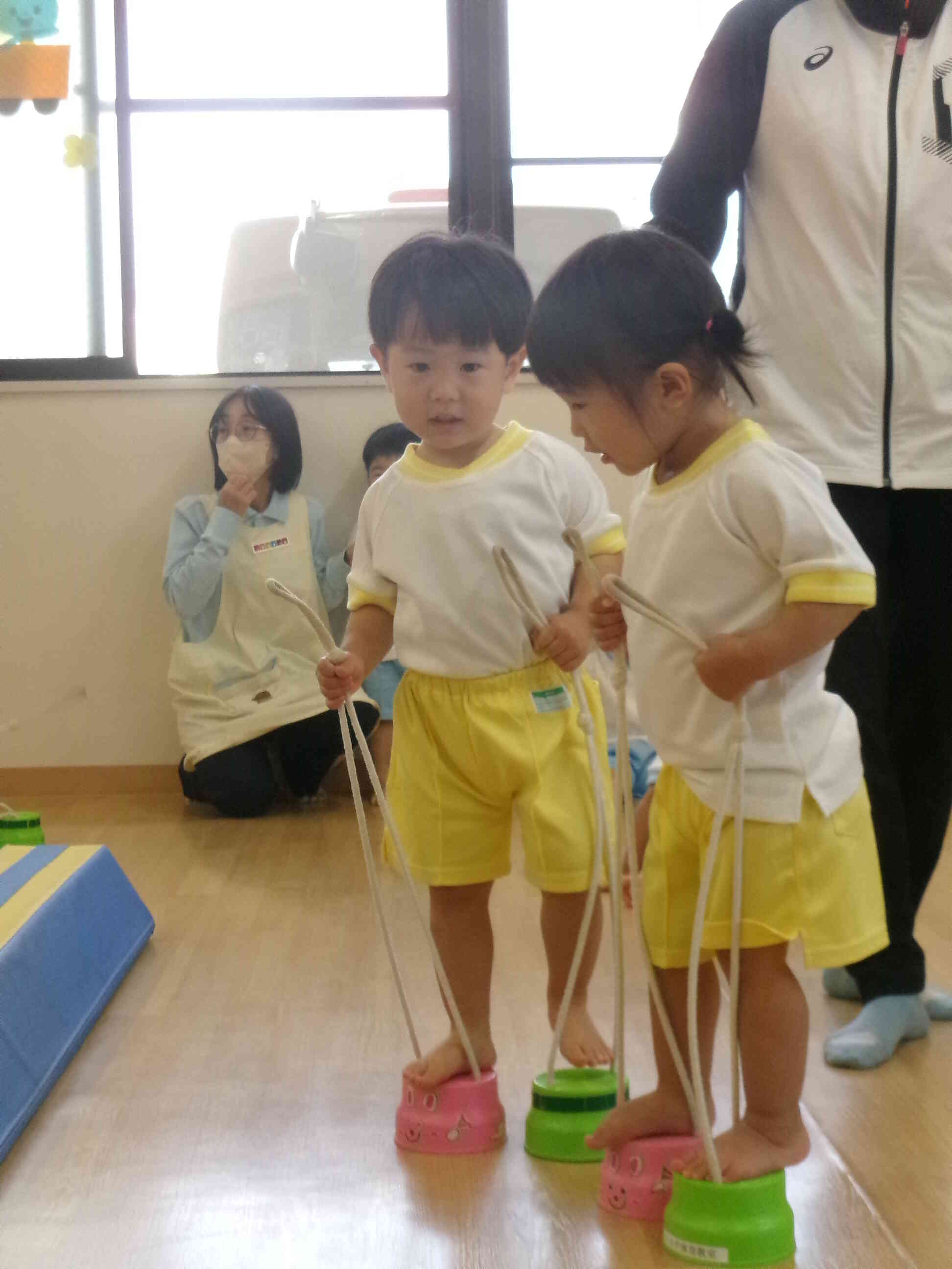 体育教室の様子（１歳児）