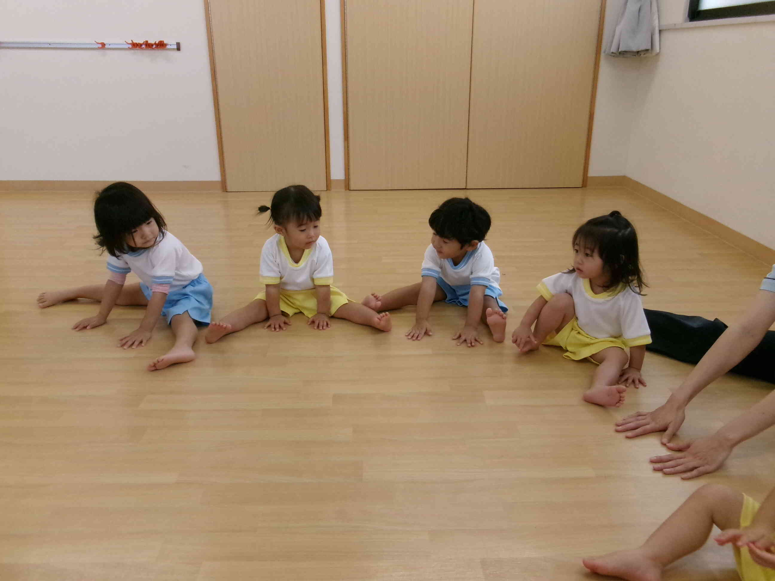 みんなでストレッチ！