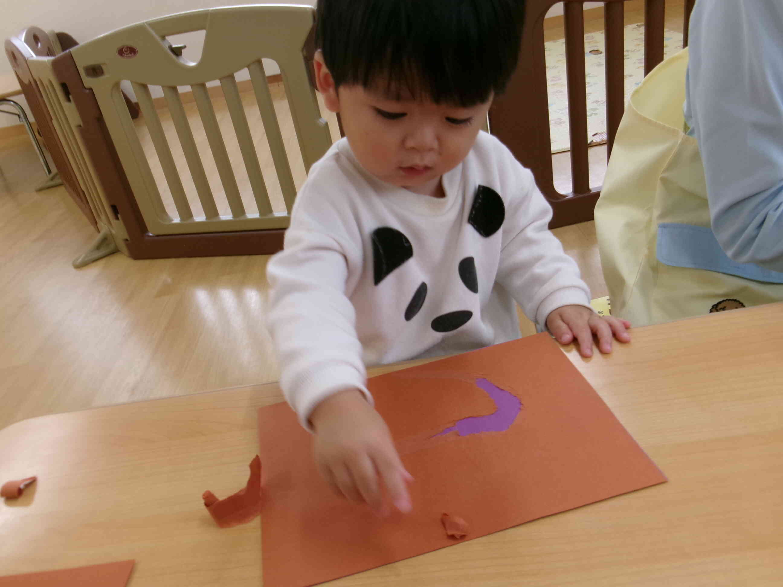 見えてくると「あった！」と教えてくれました。