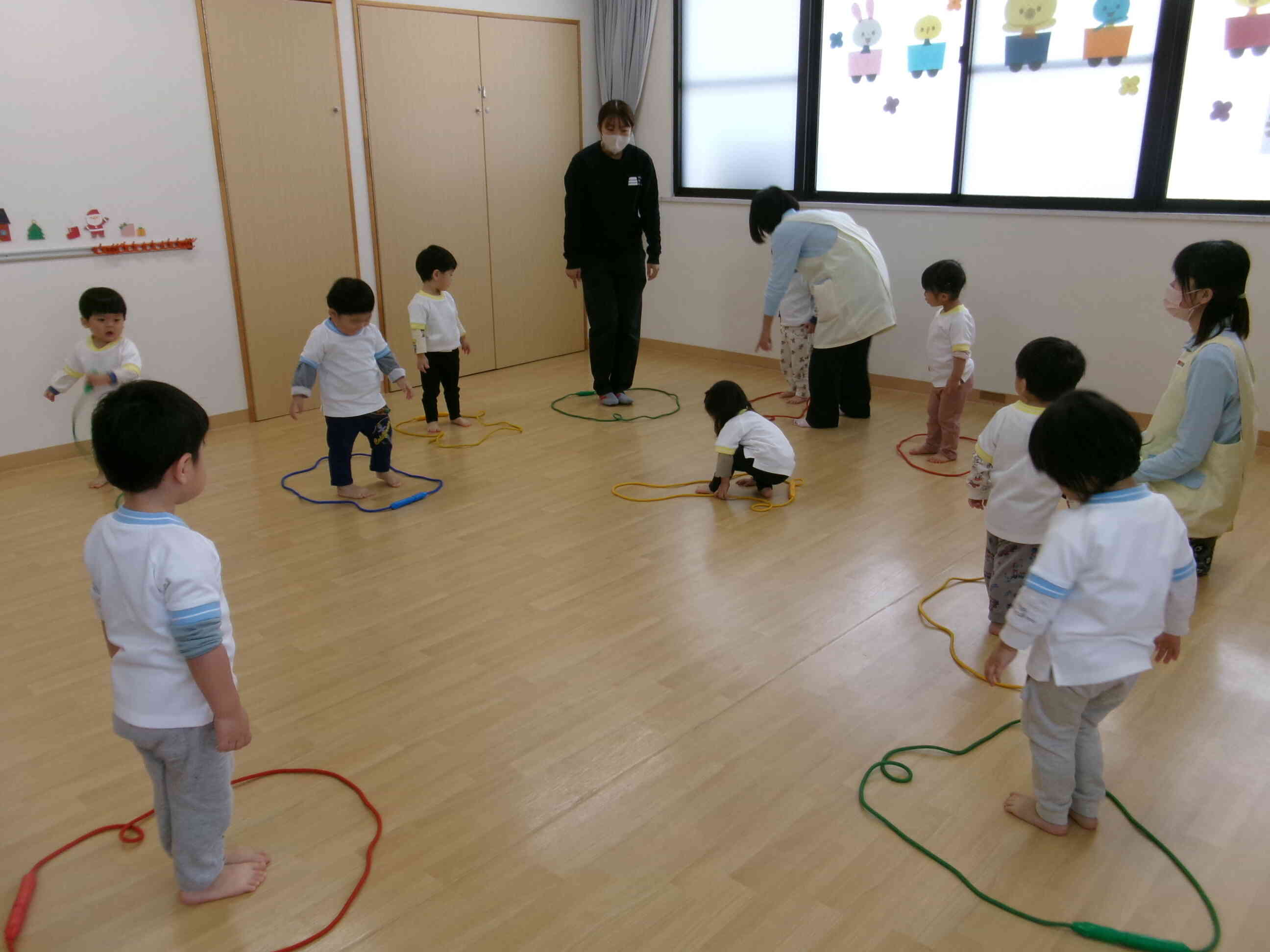 初めて登場！なわとび