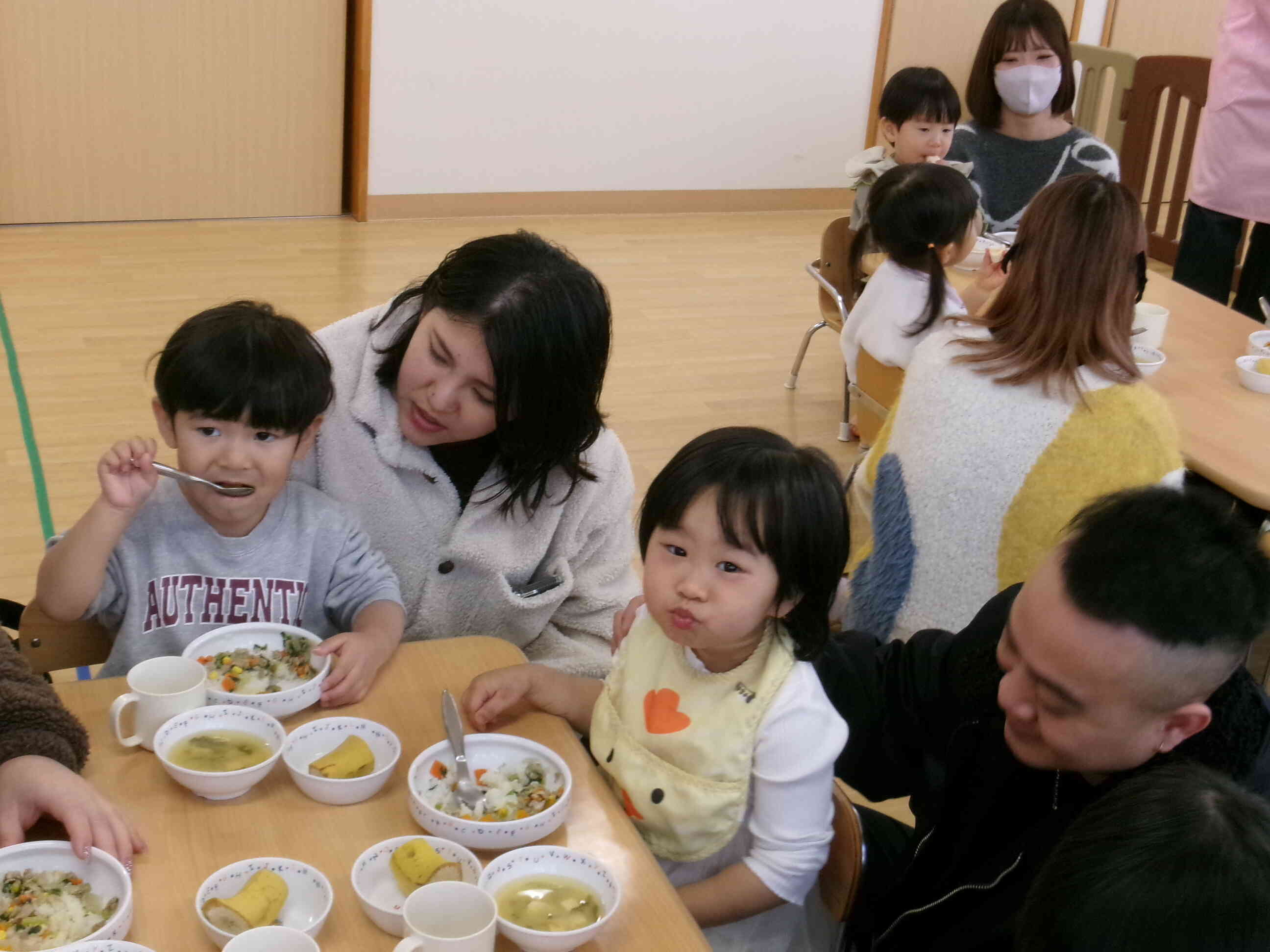 給食の時間！