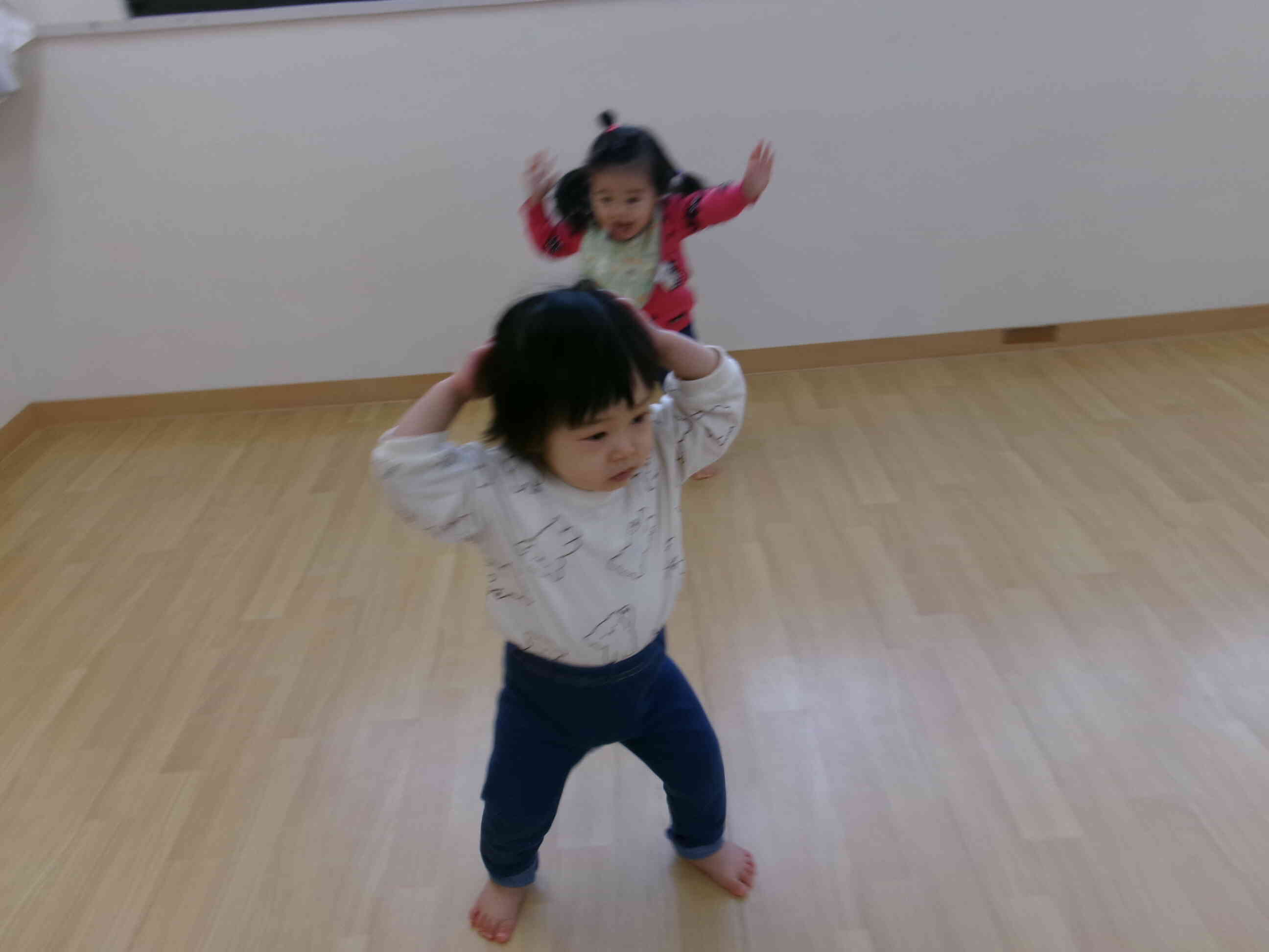 0歳児さんの体育教室！