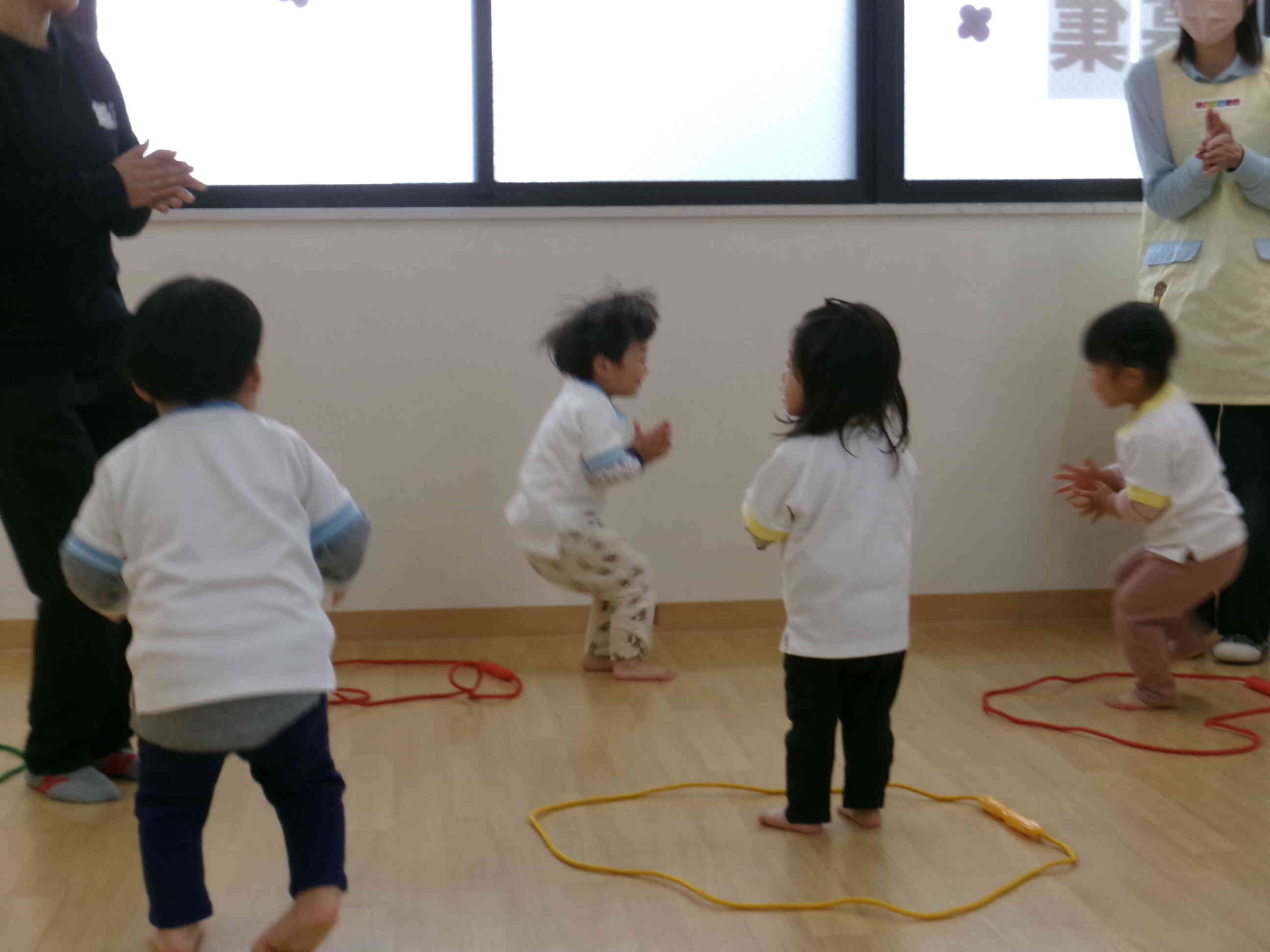 初めて登場！なわとび