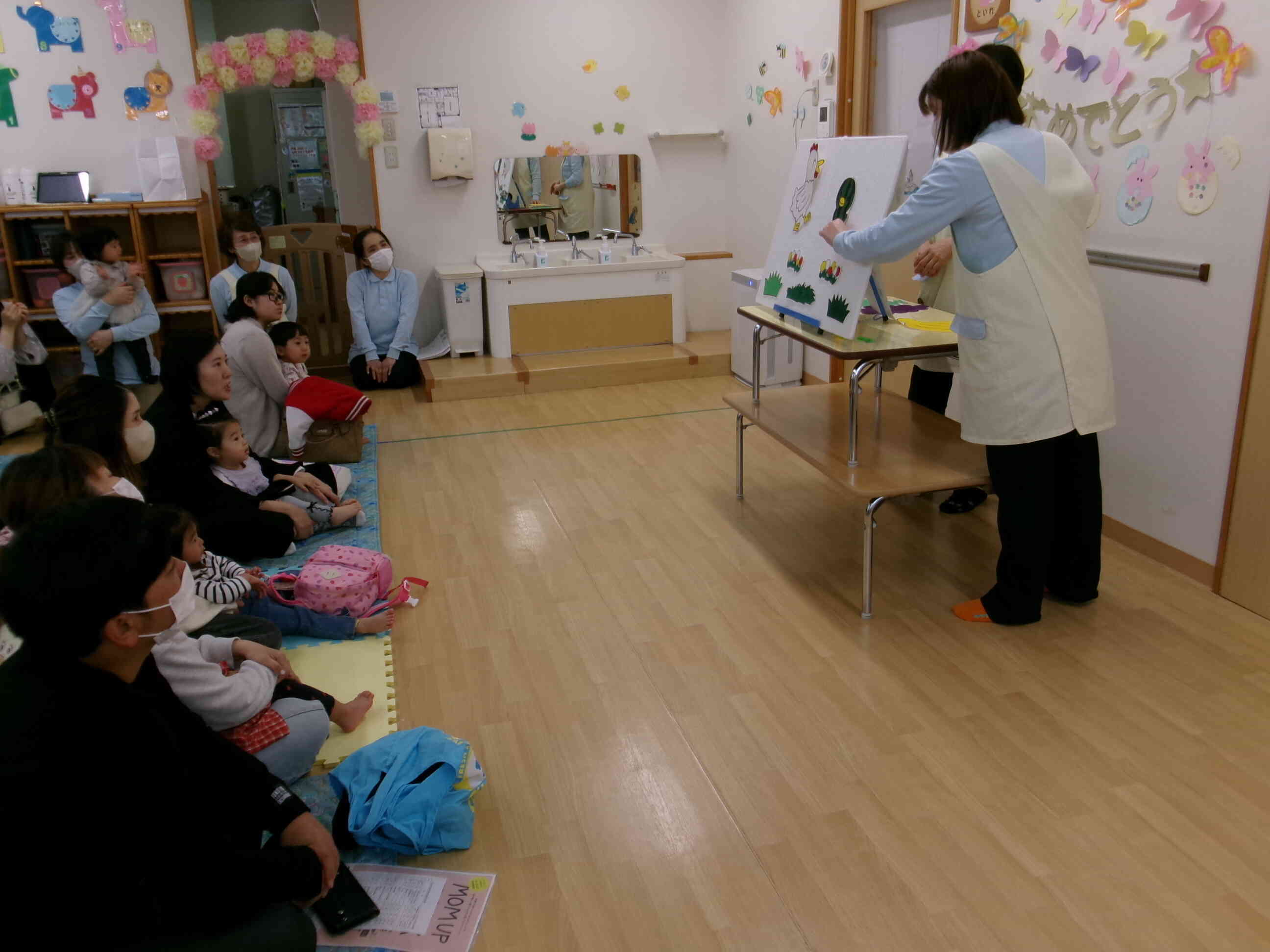 進級式、入園式がありました