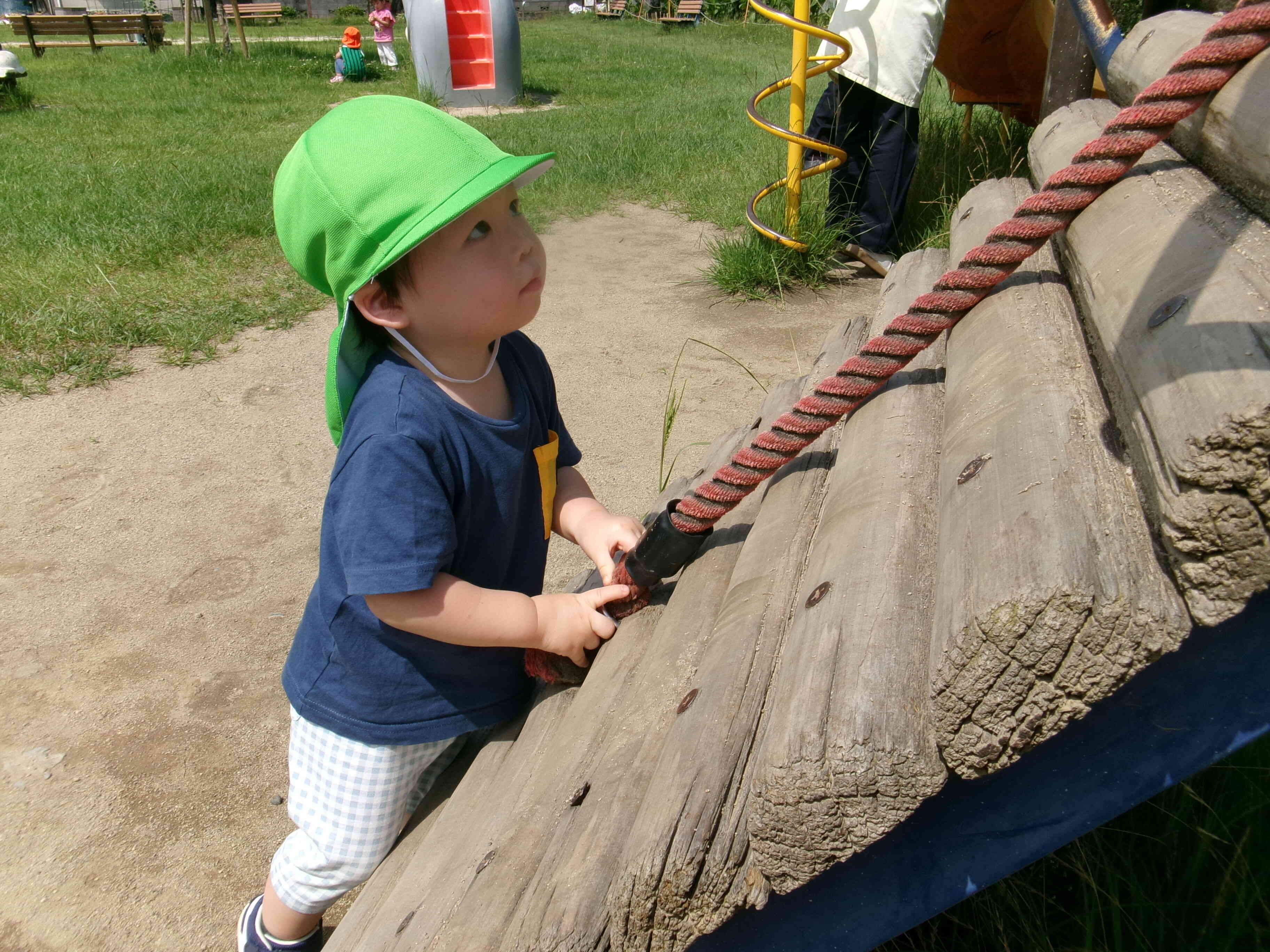 公園で遊んだよ（0，1，2歳児）