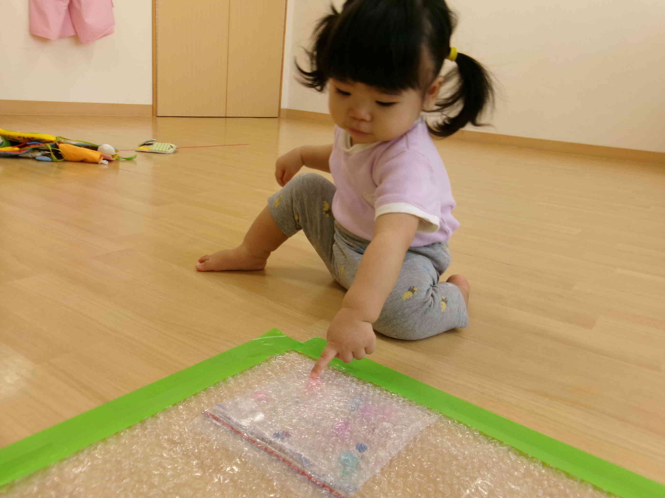 最近のひよこ組①（０歳児）