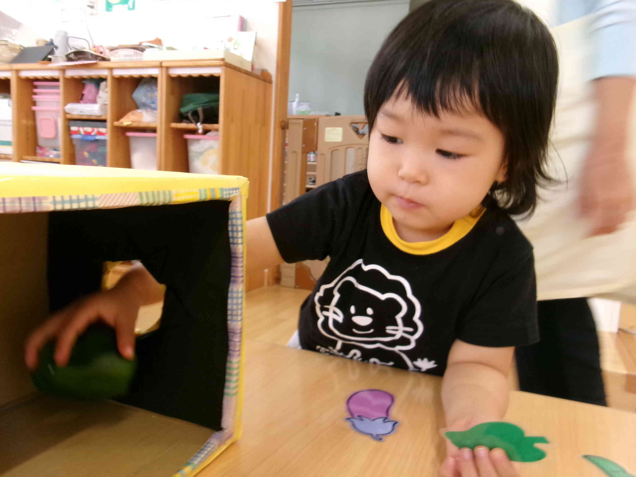 食育①～野菜当てクイズ～（1.2歳児）