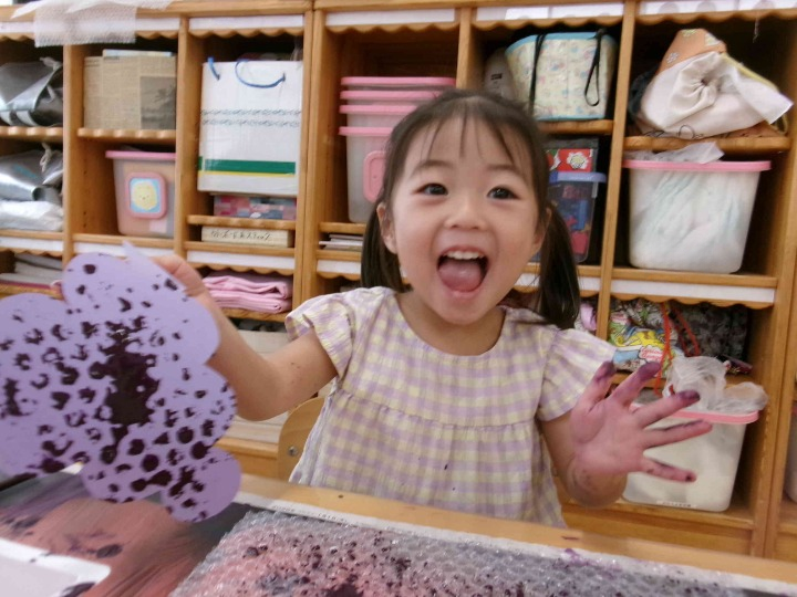 ぶどう作ったよ（１.２歳児）