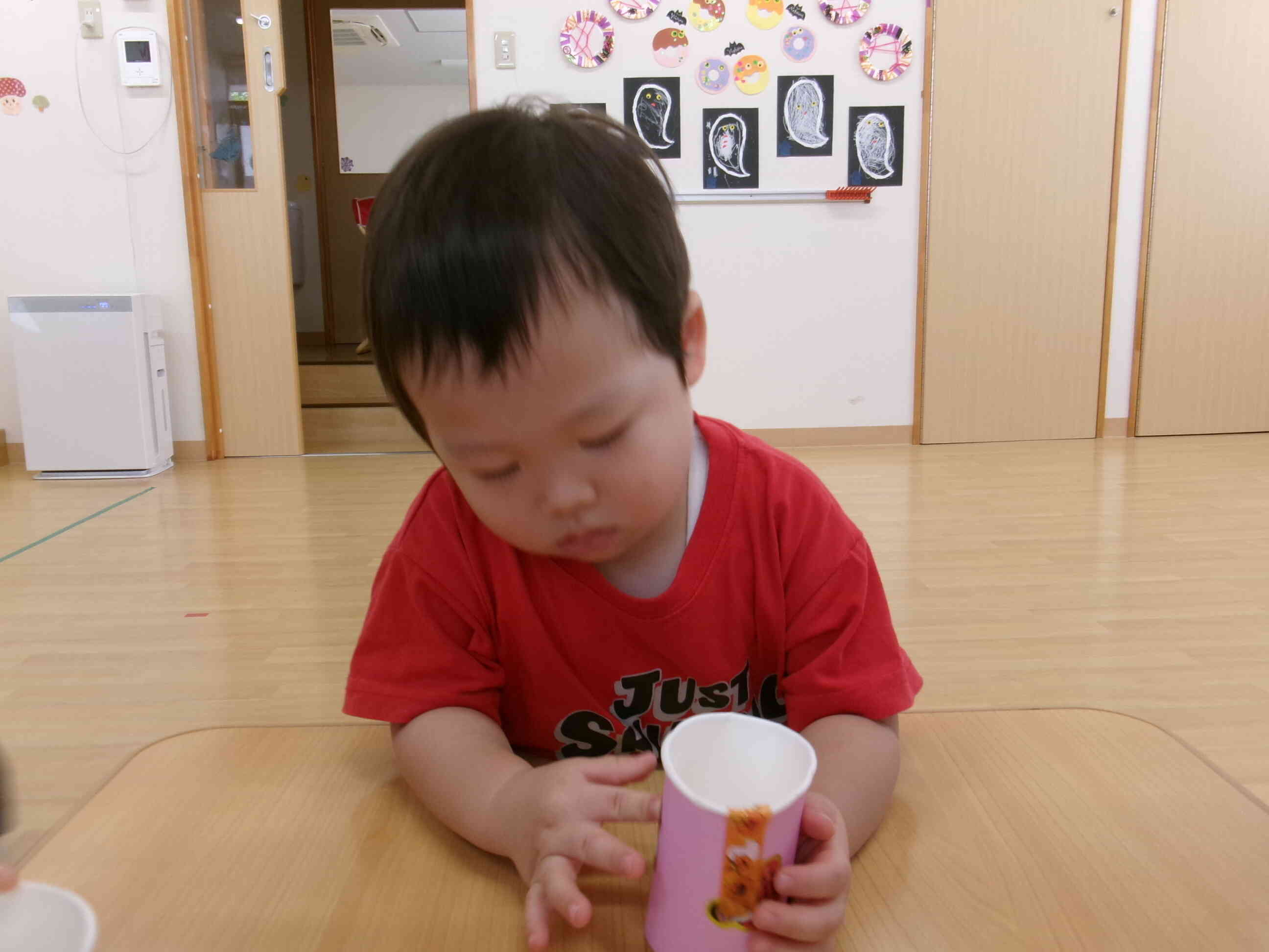 ハロウィン製作（１歳児）