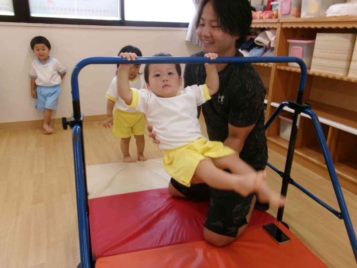 １０月５日　体育教室（１．２歳児）