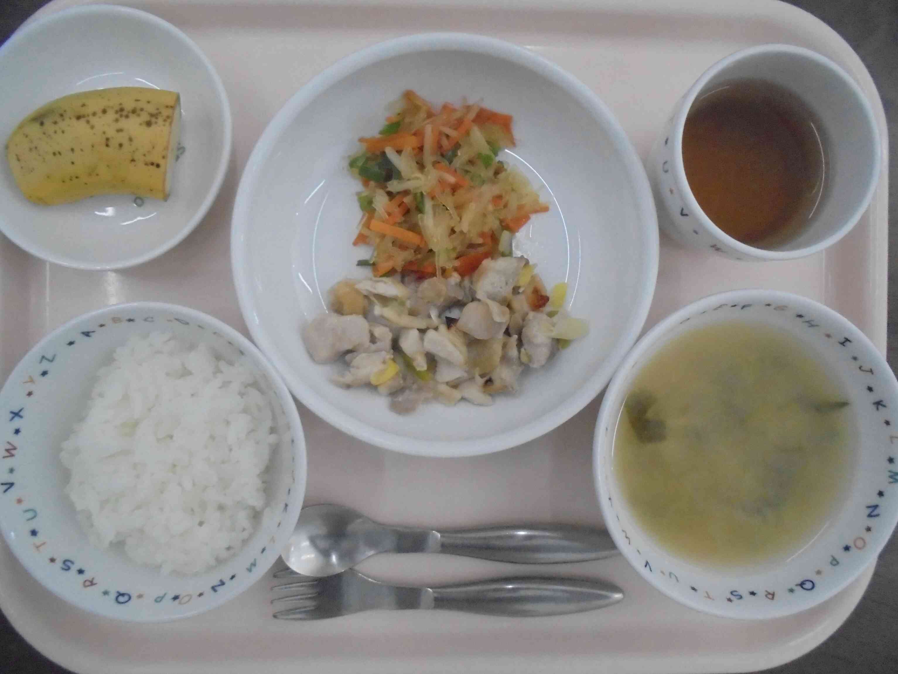 鶏肉のねぎ塩焼き&春雨の炒め物